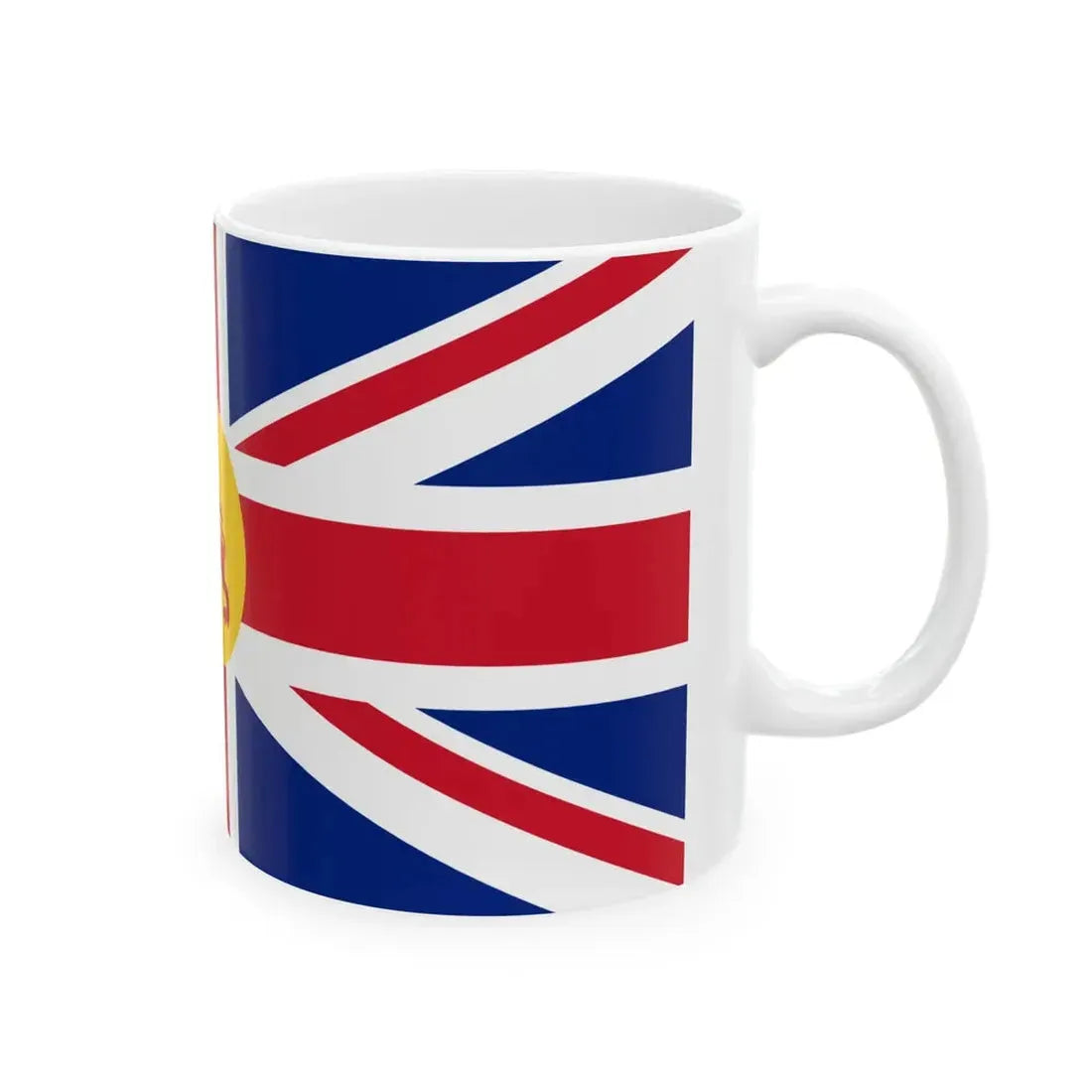 Flag of the Governor of North Borneo 1915-1946 (Malaysia) White Coffee Mug - Go Mug Yourself