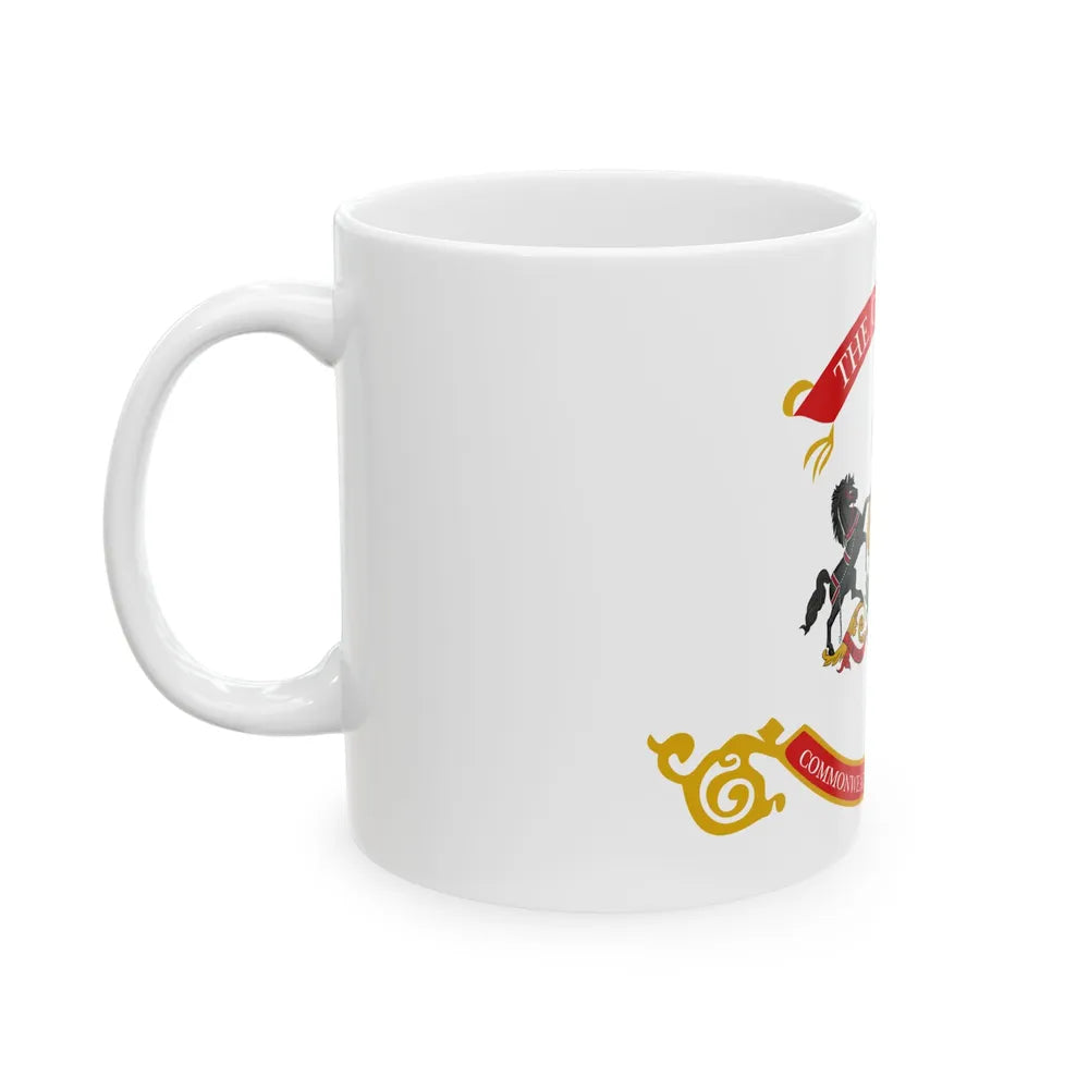 Flag of the Governor of Pennsylvania (United States) White Coffee Mug - Go Mug Yourself
