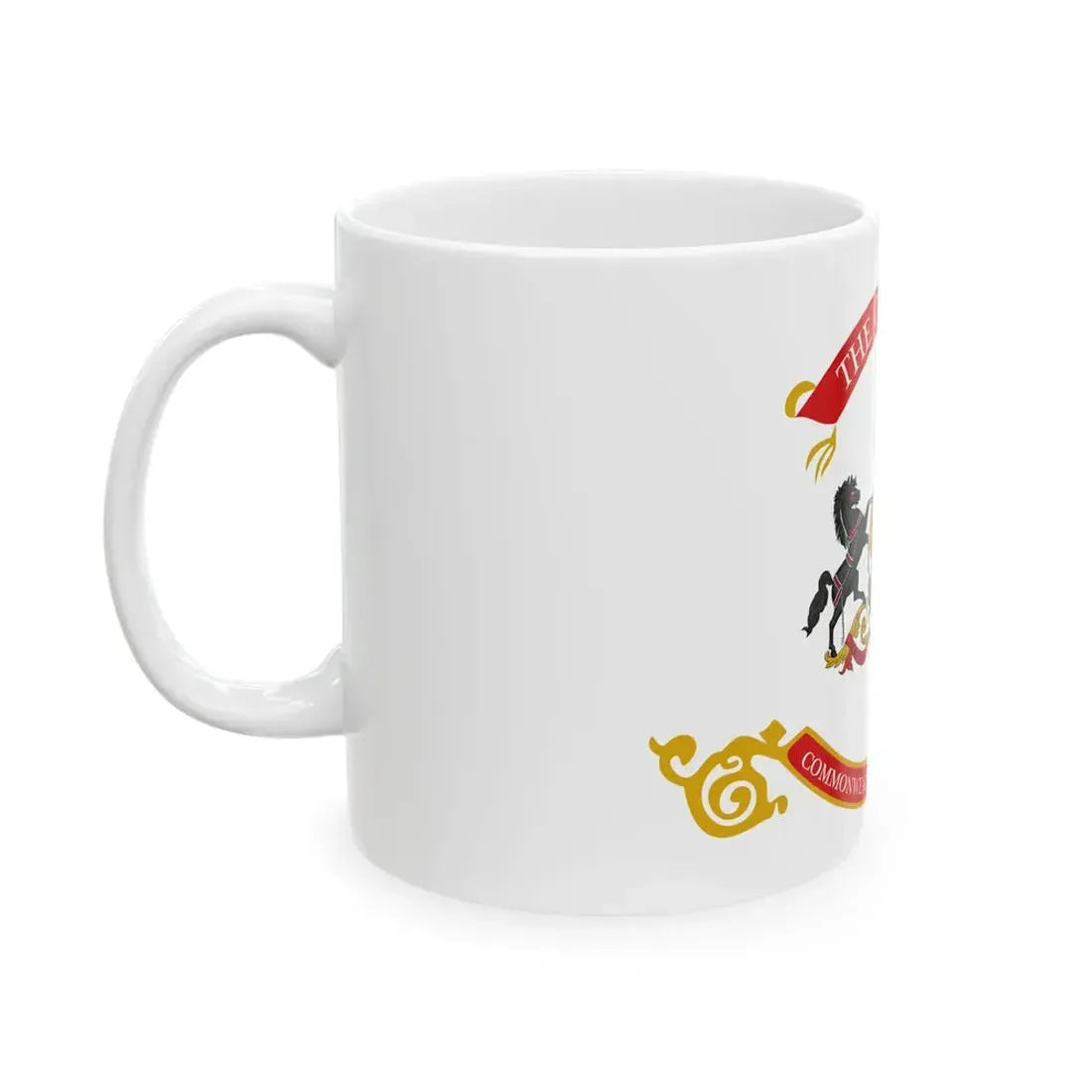 Flag of the Governor of Pennsylvania (United States) White Coffee Mug - Go Mug Yourself