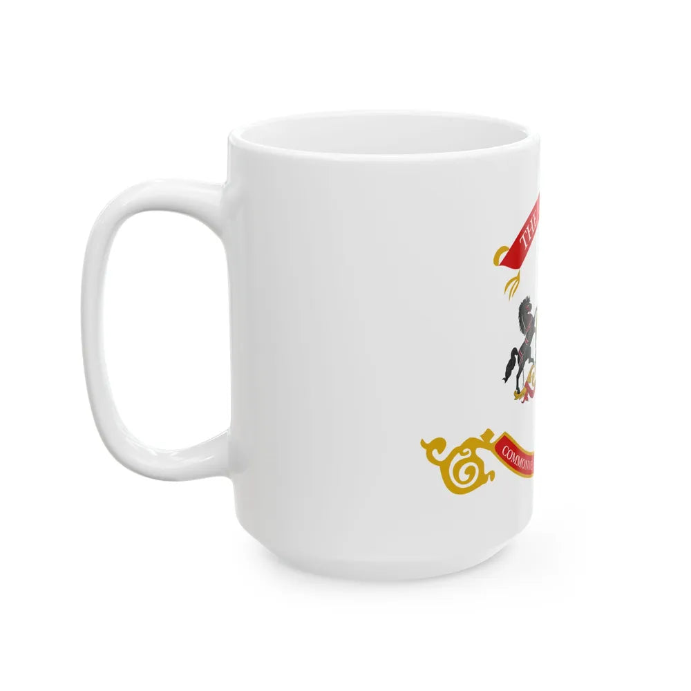 Flag of the Governor of Pennsylvania (United States) White Coffee Mug - Go Mug Yourself