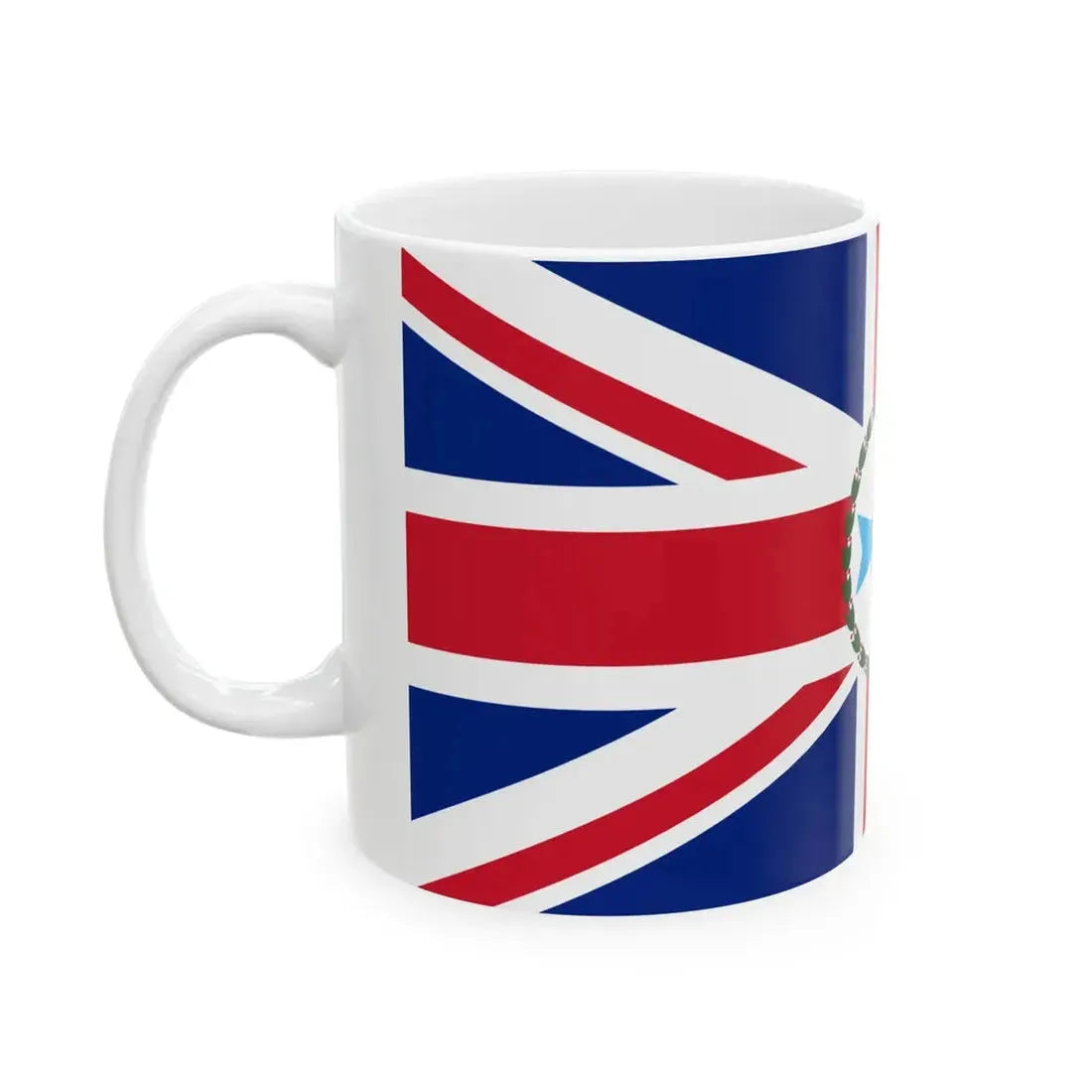 Flag of the Governor of Queensland 1901-1963 (Australia) White Coffee Mug - Go Mug Yourself