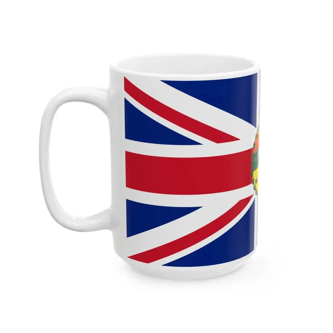 Flag of the Governor of Sierra Leone 1889-1916 (Sierra Leone) White Coffee Mug - Go Mug Yourself