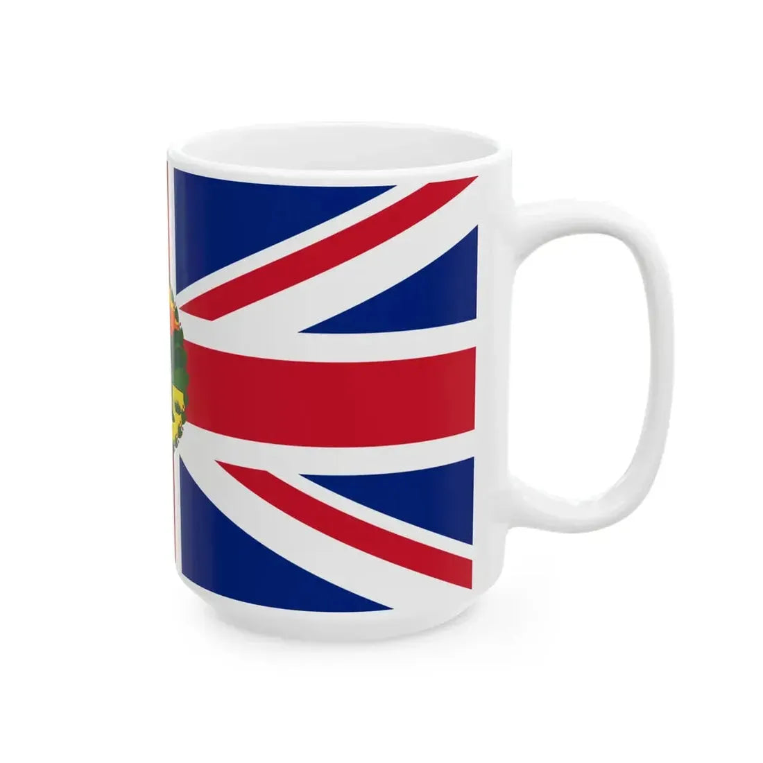 Flag of the Governor of Sierra Leone 1889-1916 (Sierra Leone) White Coffee Mug - Go Mug Yourself
