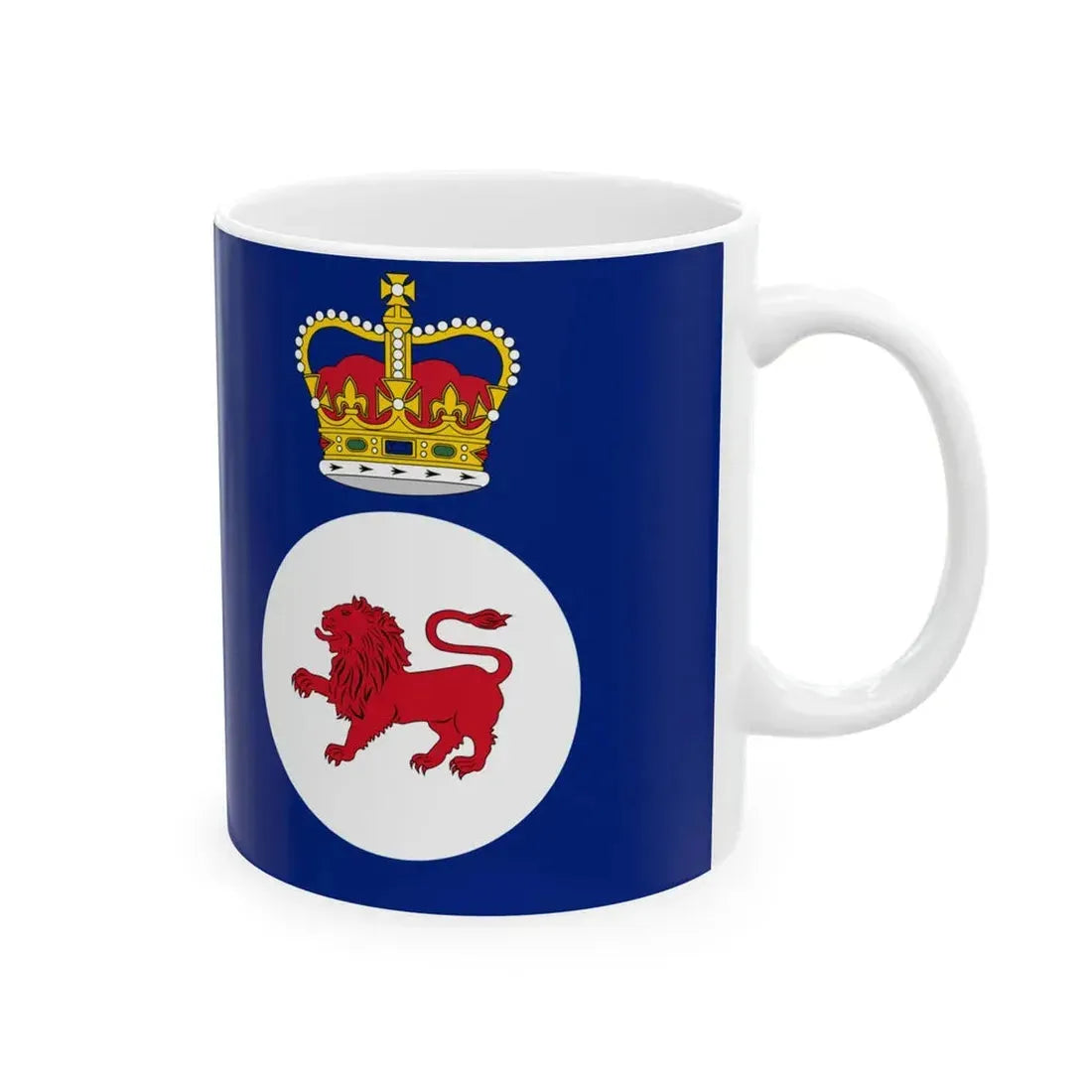 Flag of the Governor of Tasmania (Australia) White Coffee Mug - Go Mug Yourself