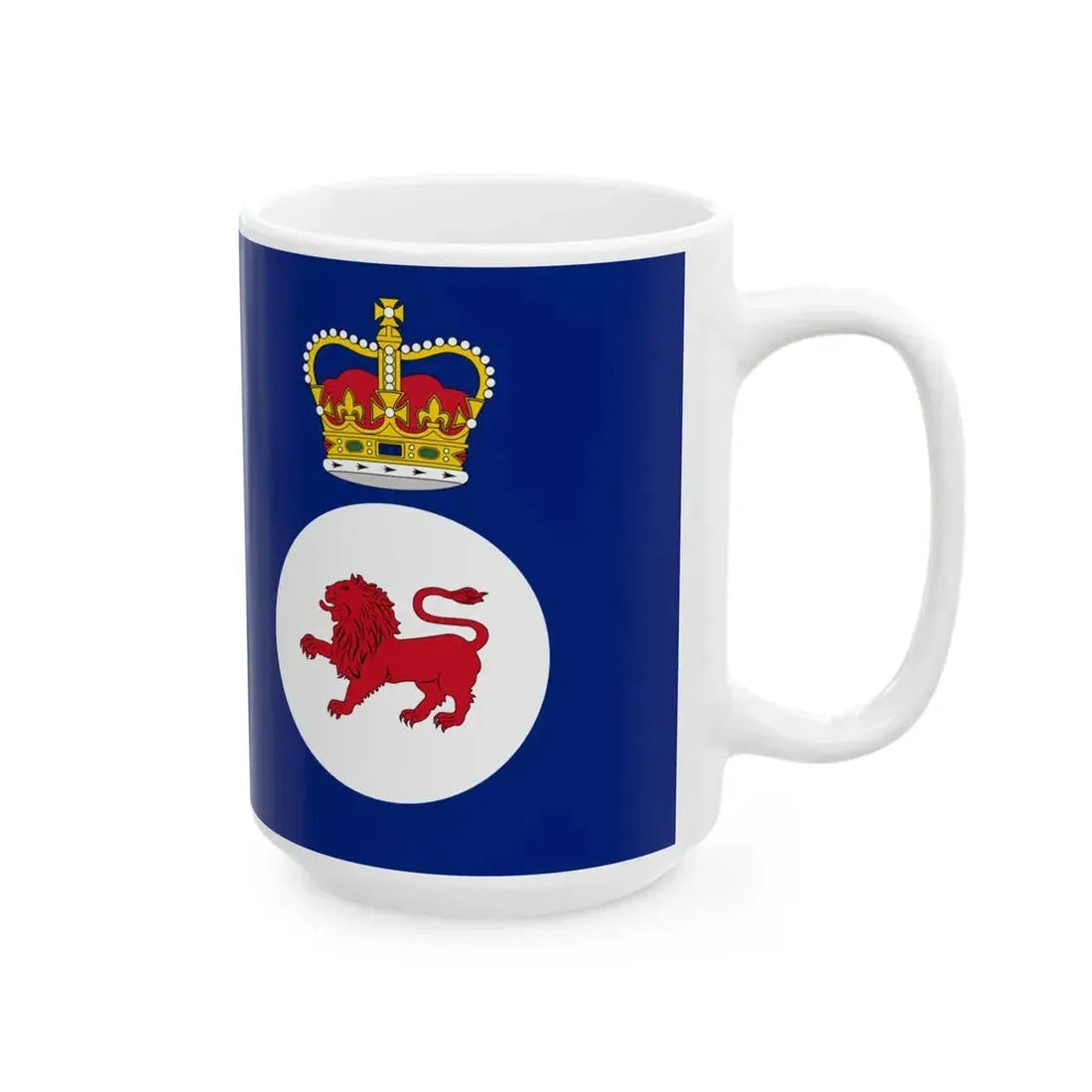 Flag of the Governor of Tasmania (Australia) White Coffee Mug - Go Mug Yourself