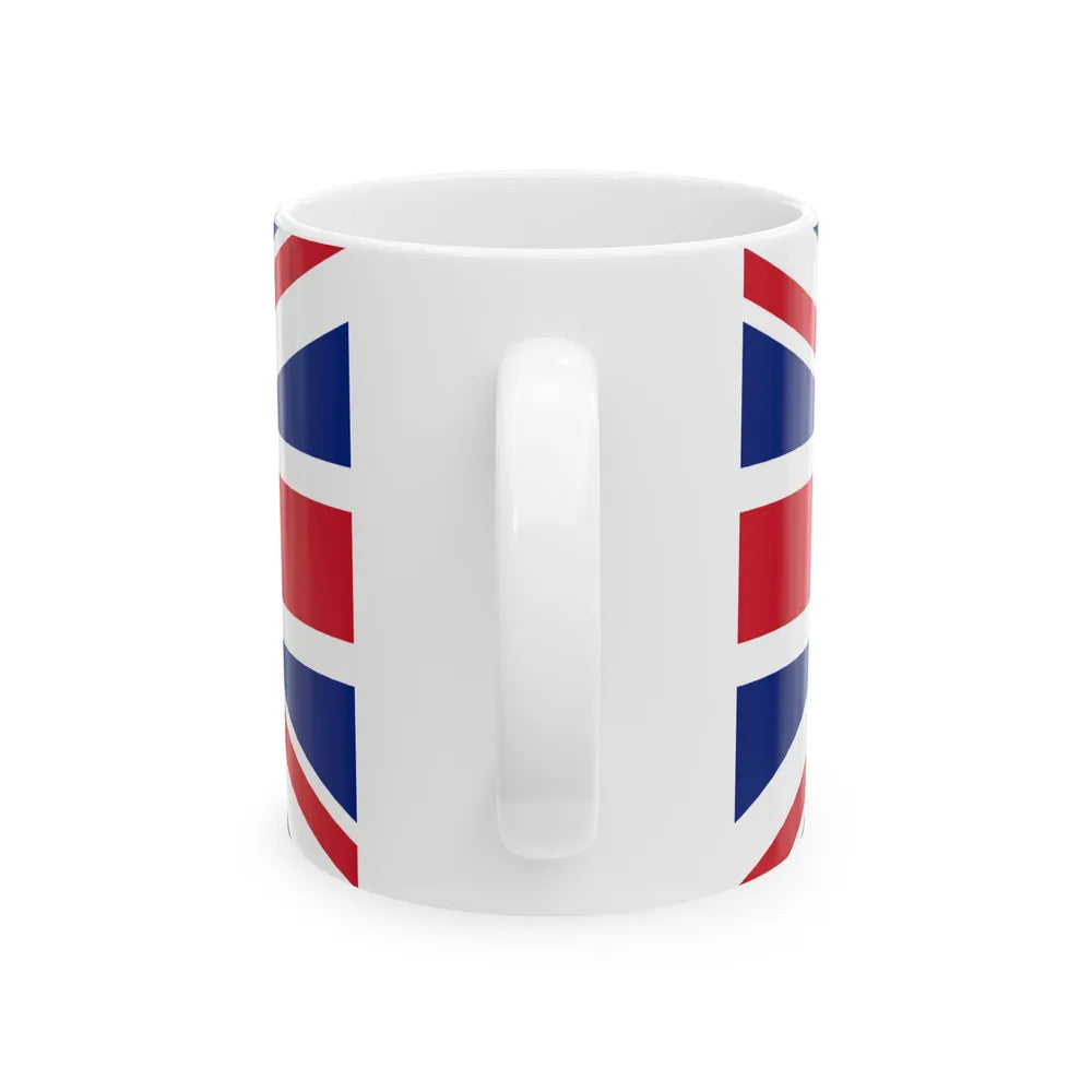 Flag of the Governor of the Bahamas 1904-1953 (Bahamas) White Coffee Mug - Go Mug Yourself