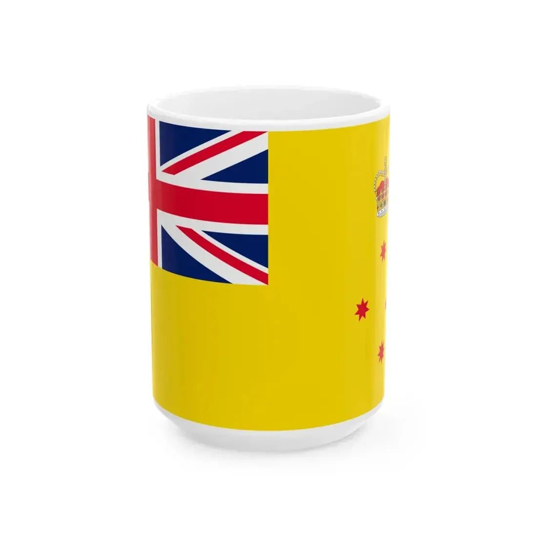 Flag of the Governor of Victoria (Australia) White Coffee Mug 15oz - Go Mug Yourself