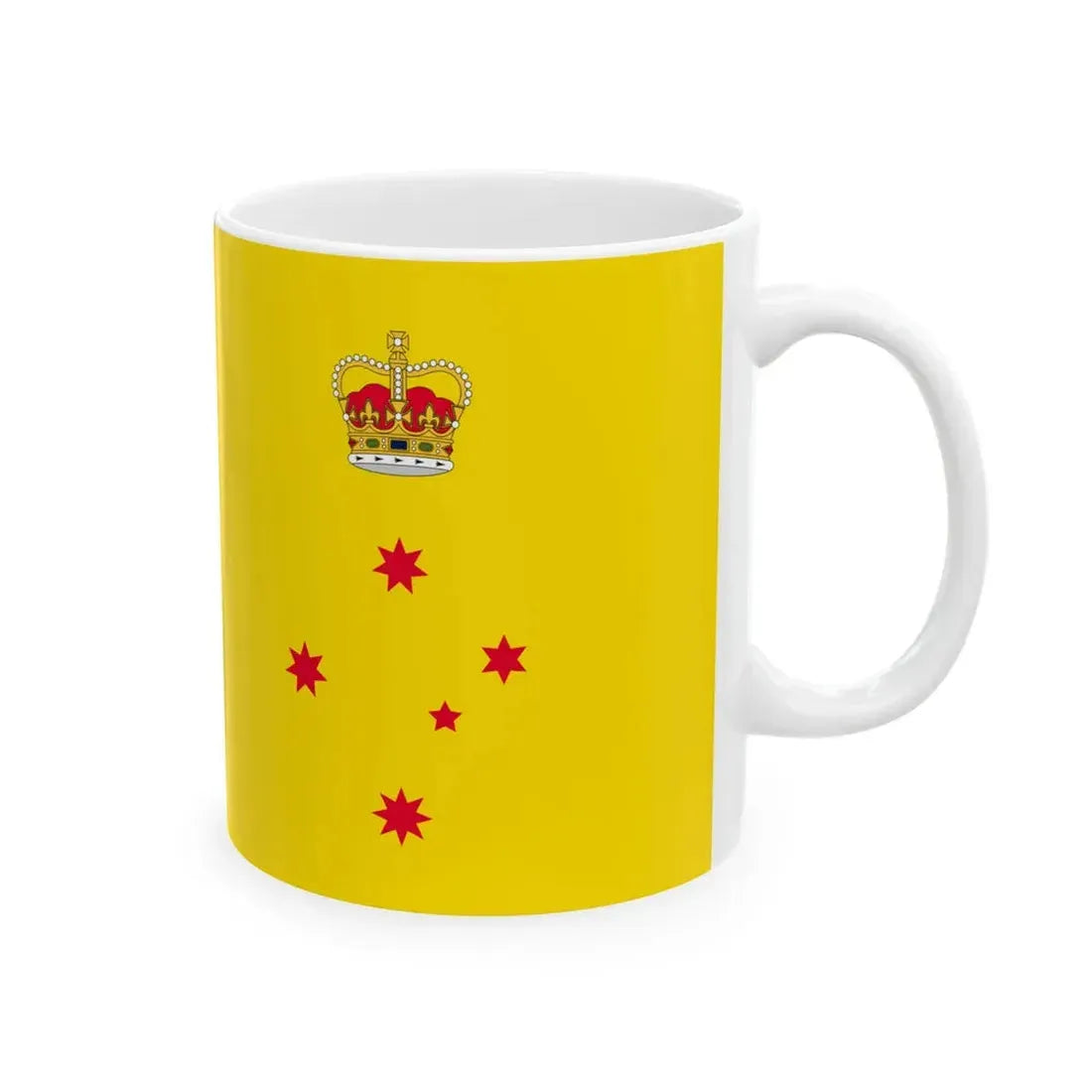 Flag of the Governor of Victoria (Australia) White Coffee Mug - Go Mug Yourself