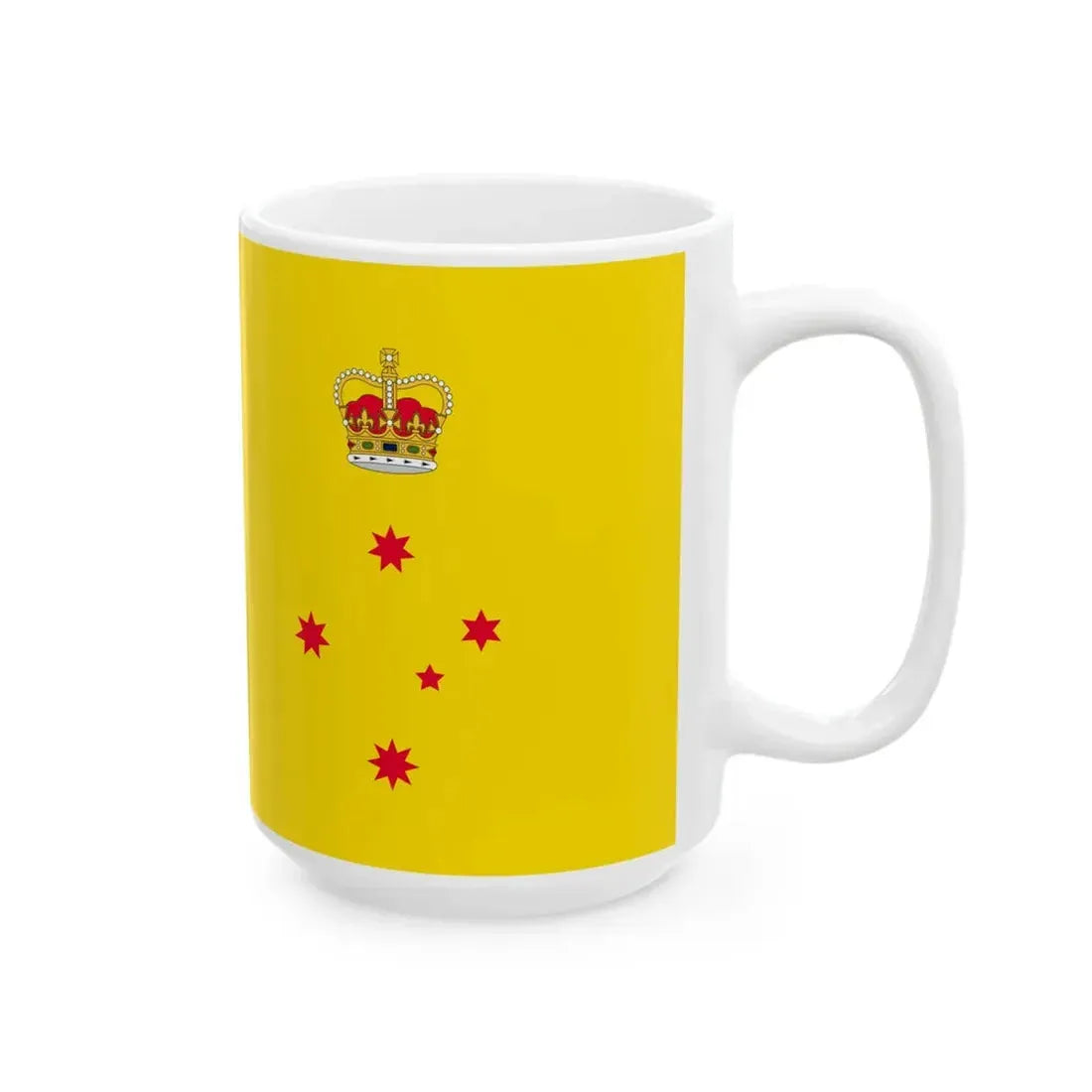 Flag of the Governor of Victoria (Australia) White Coffee Mug - Go Mug Yourself