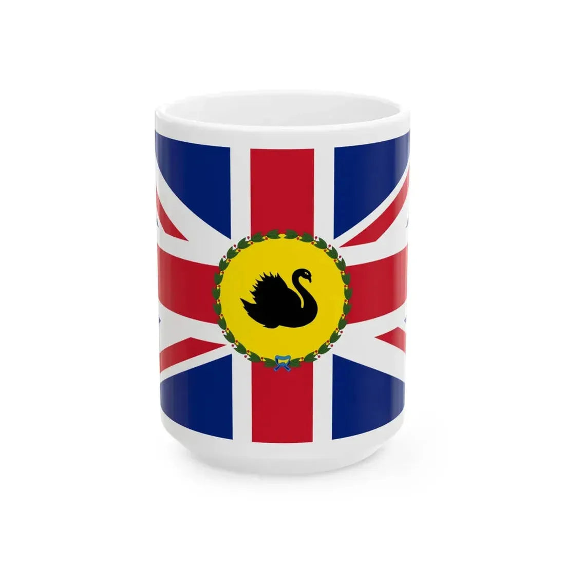Flag of the Governor of Western Australia 1870-1953 (Australia) White Coffee Mug 15oz - Go Mug Yourself