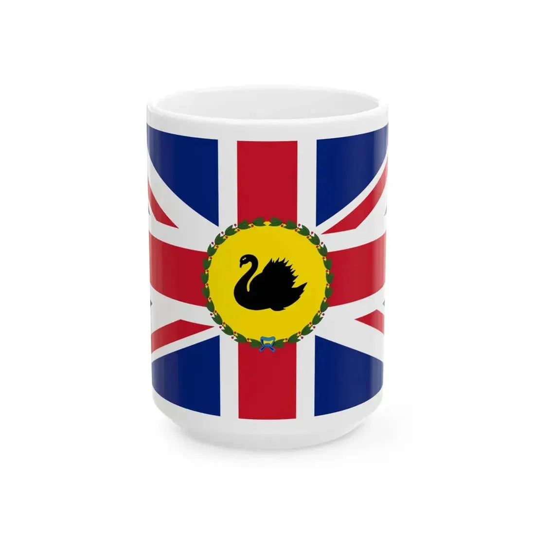 Flag of the Governor of Western Australia 1953-1988 (Australia) White Coffee Mug 15oz - Go Mug Yourself