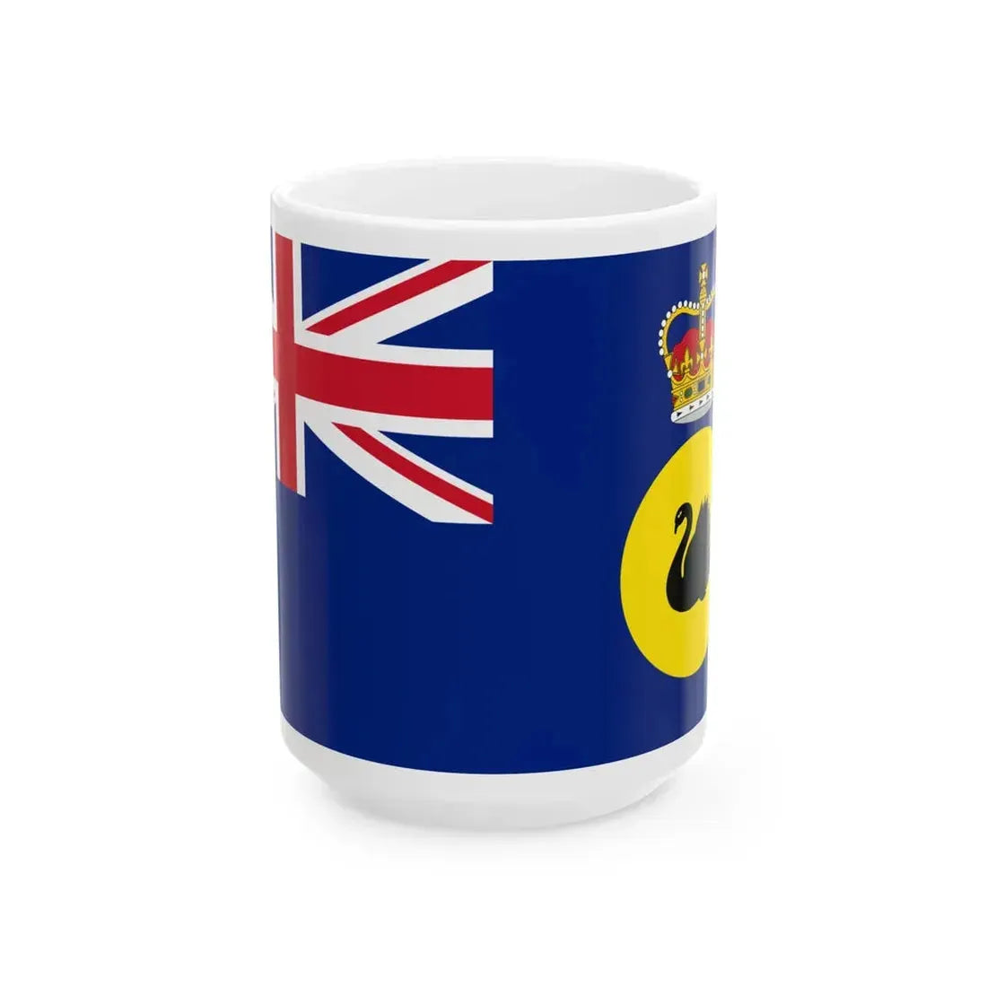 Flag of the Governor of Western Australia (Australia) White Coffee Mug 15oz - Go Mug Yourself