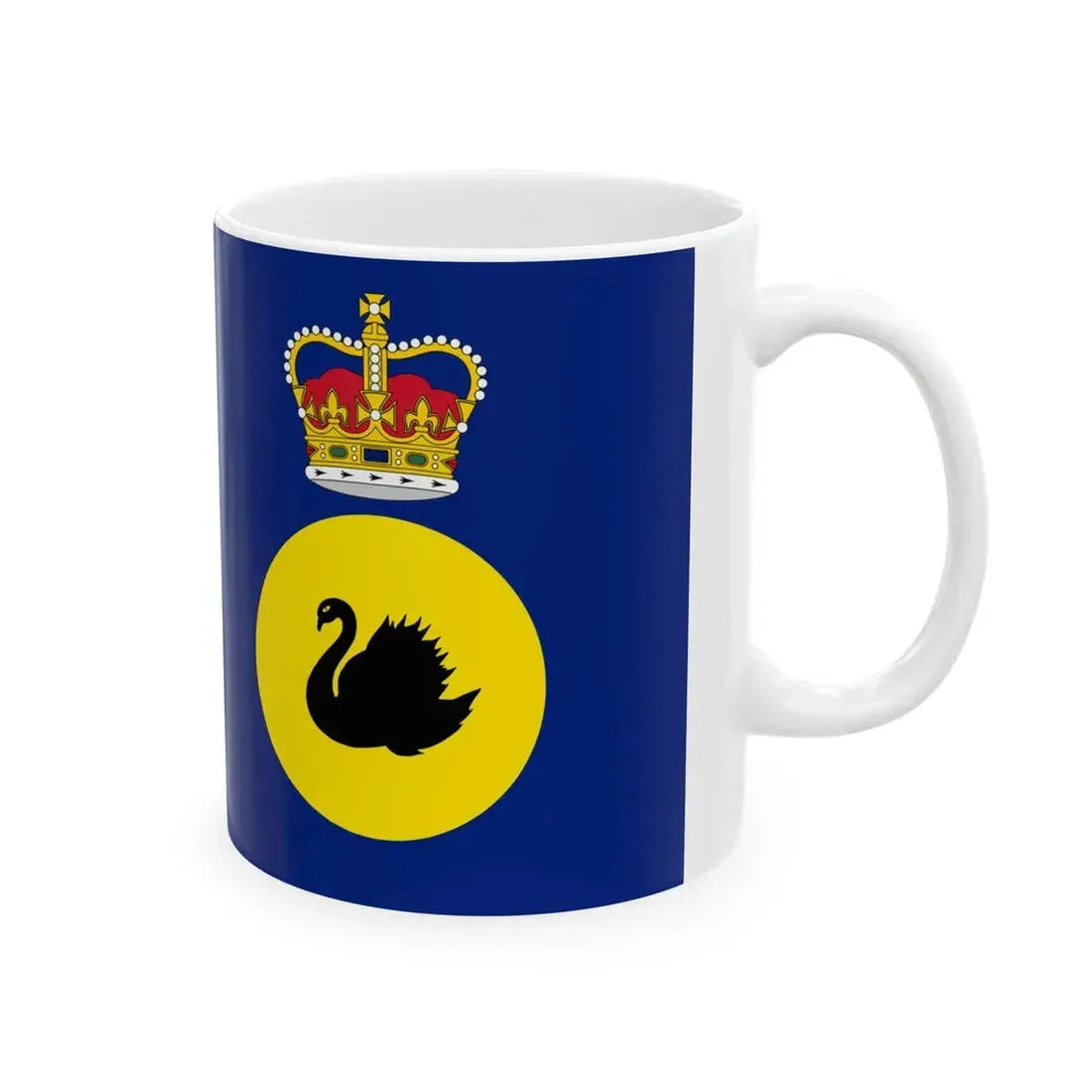 Flag of the Governor of Western Australia (Australia) White Coffee Mug - Go Mug Yourself