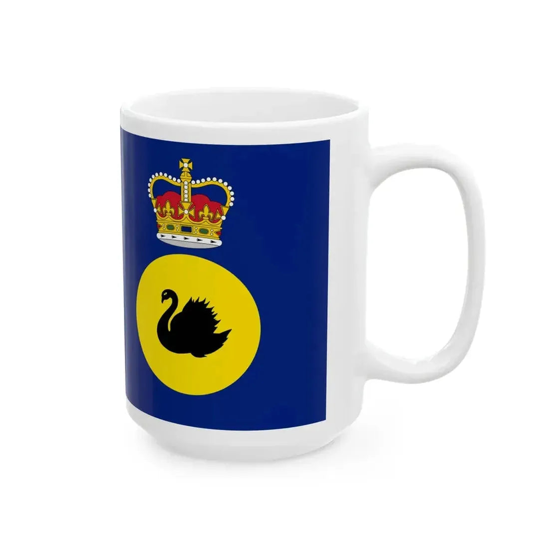 Flag of the Governor of Western Australia (Australia) White Coffee Mug - Go Mug Yourself