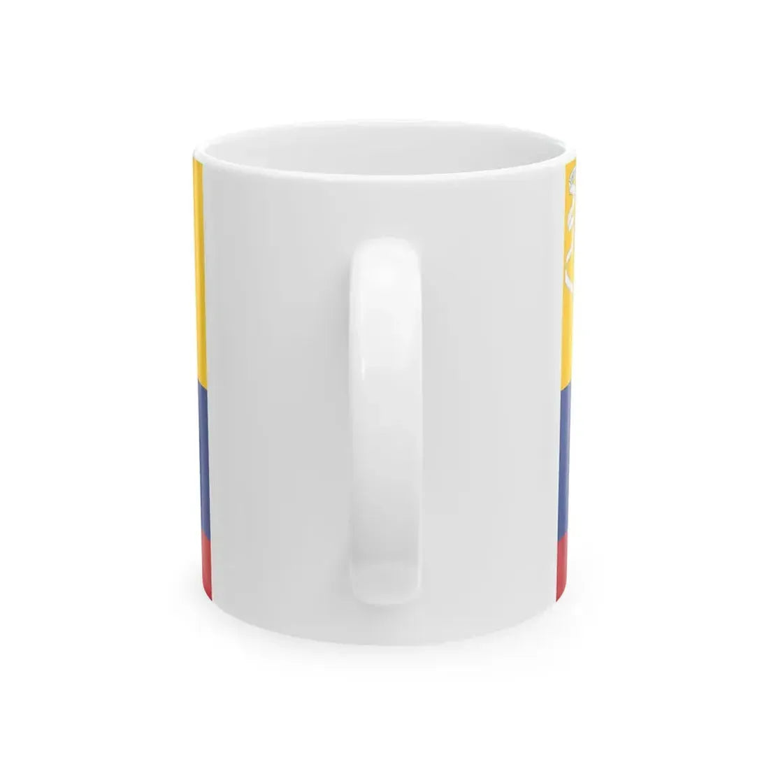 Flag of the Gran Colombia 1820-1821 version 1 recolor (Colombia) White Coffee Mug - Go Mug Yourself
