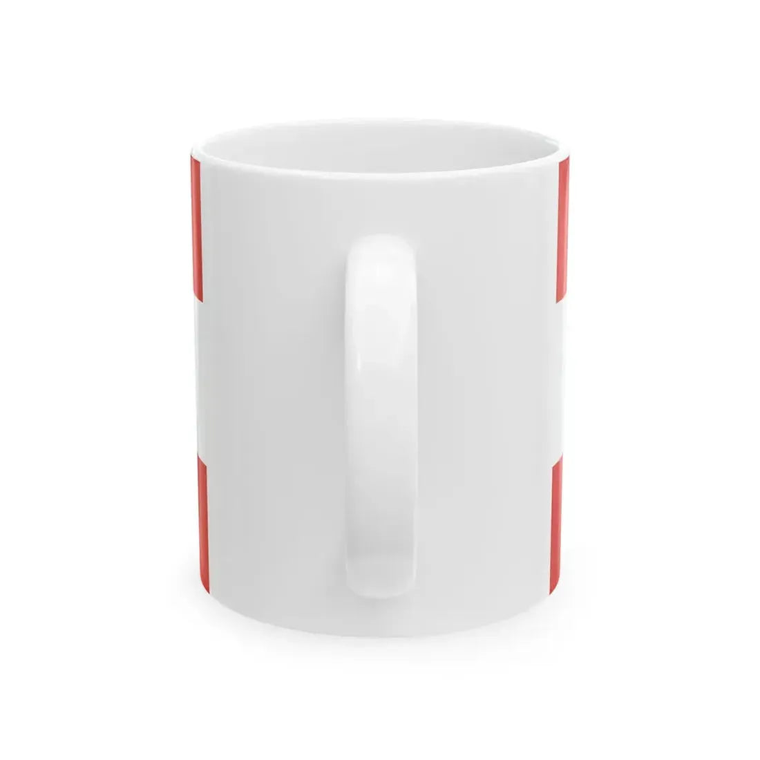 Flag of the Grand Duchy of Tuscany 1840 (Italy) White Coffee Mug - Go Mug Yourself