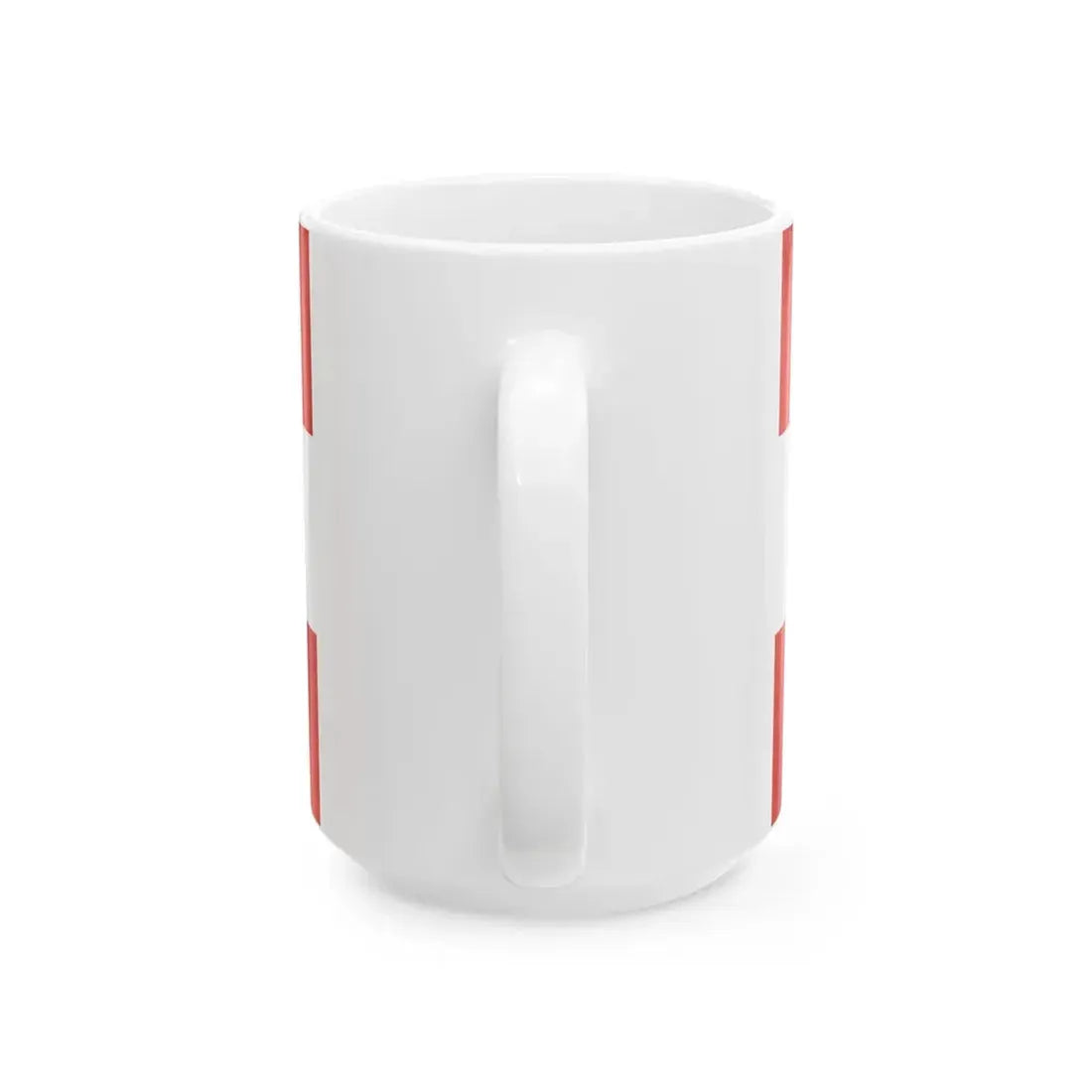Flag of the Grand Duchy of Tuscany 1840 (Italy) White Coffee Mug - Go Mug Yourself