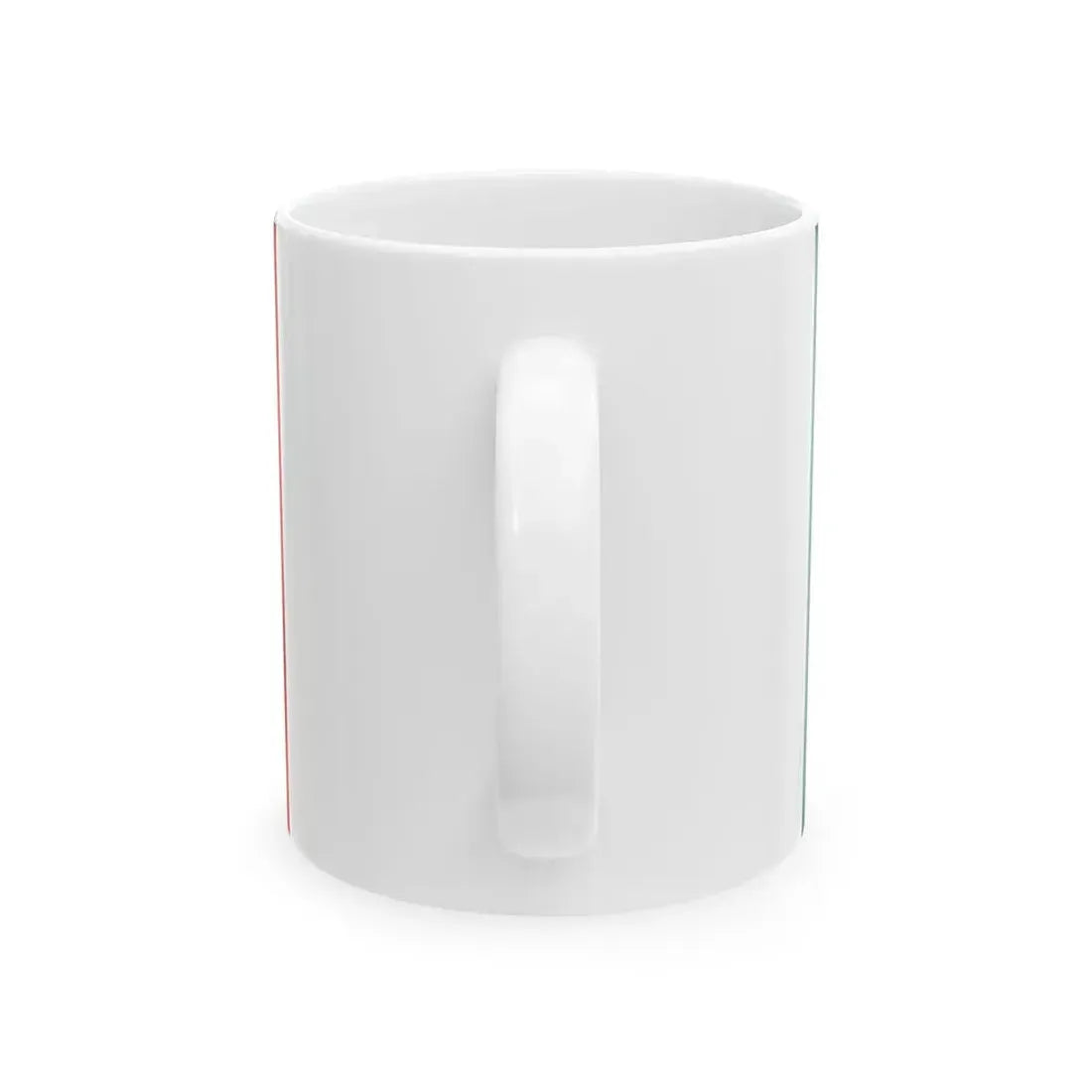 Flag of the Grand Duchy of Tuscany 1848-1849 (Italy) White Coffee Mug - Go Mug Yourself