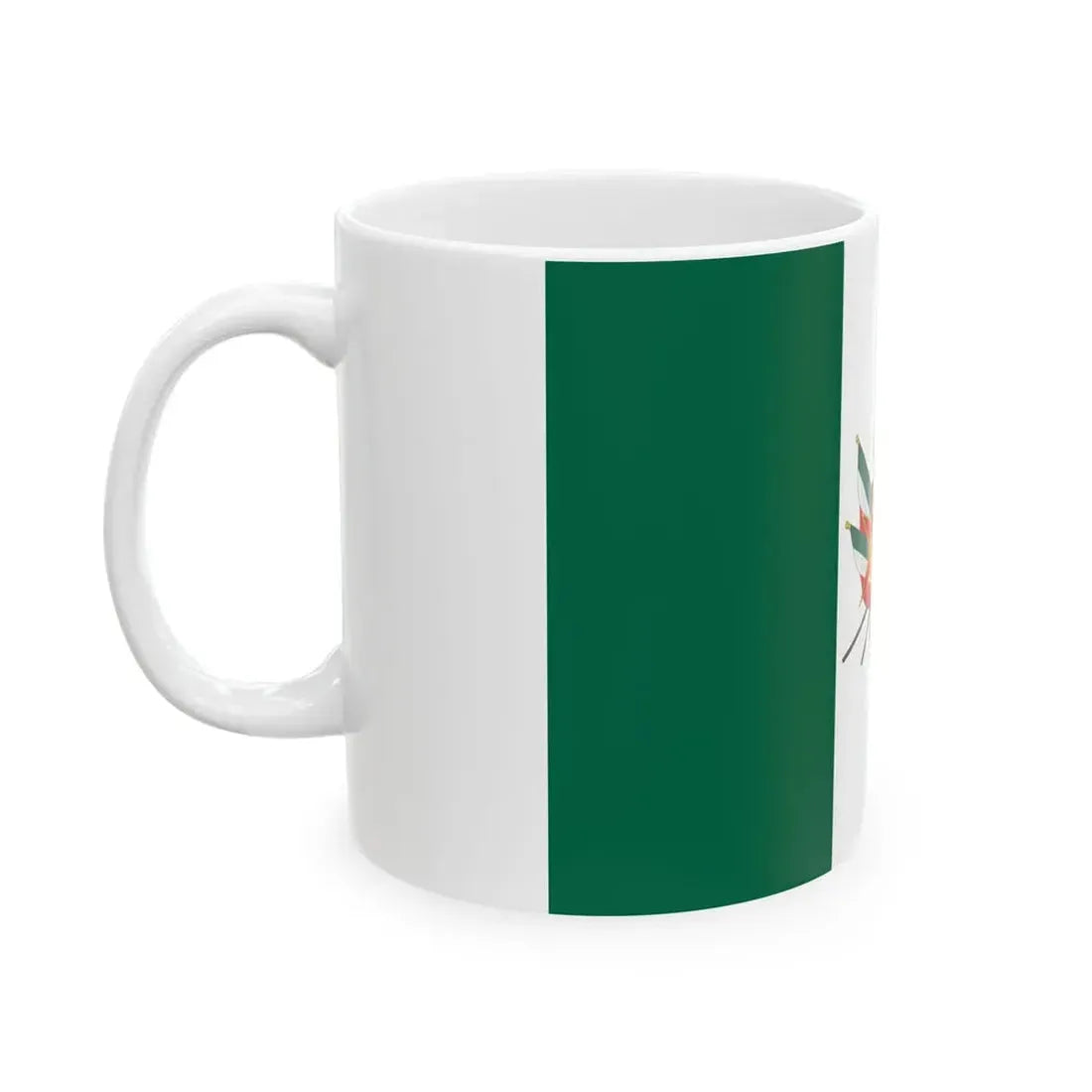 Flag of the Grand Duchy of Tuscany 1848-1849 (Italy) White Coffee Mug - Go Mug Yourself