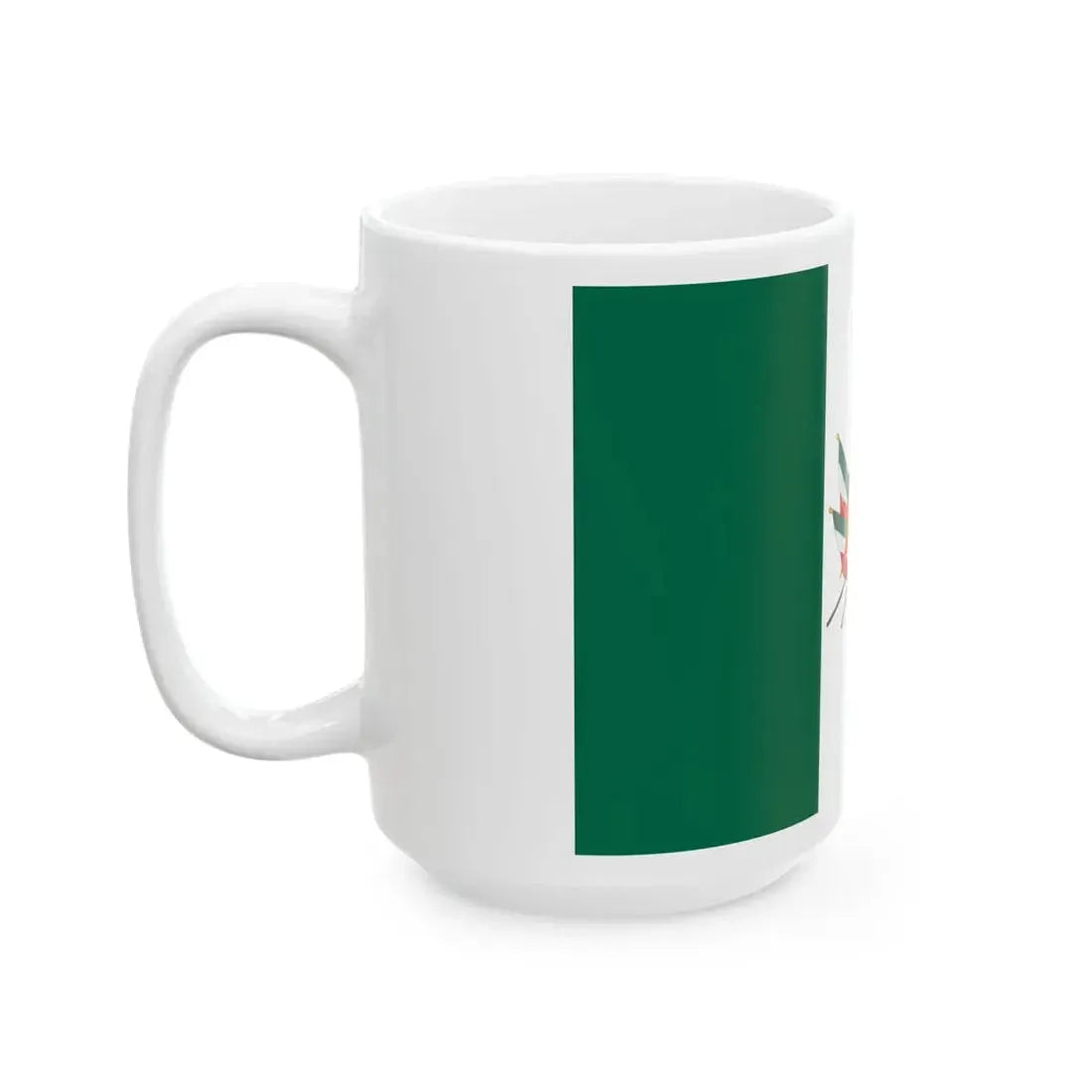 Flag of the Grand Duchy of Tuscany 1848-1849 (Italy) White Coffee Mug - Go Mug Yourself