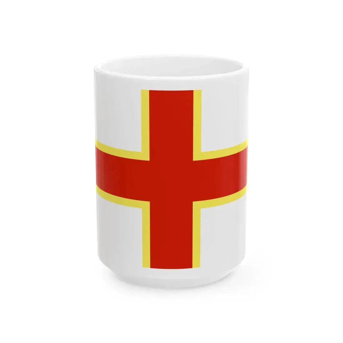 Flag of the Grand Duchy of Tuscany c. 1737 - c. 1749 (Italy) White Coffee Mug 15oz - Go Mug Yourself