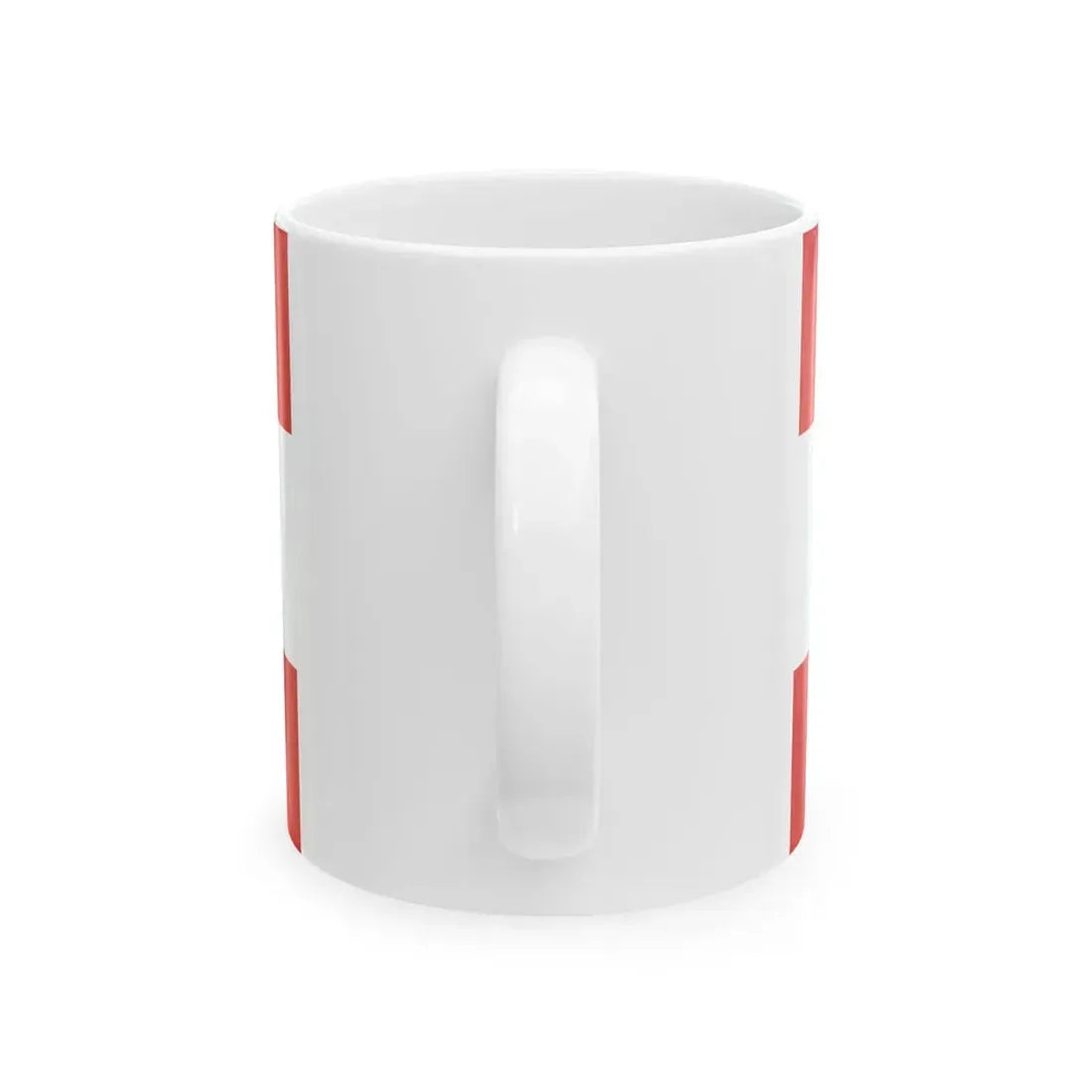 Flag of the Grand Duchy of Tuscany with Great Coat of arms (Italy) White Coffee Mug - Go Mug Yourself