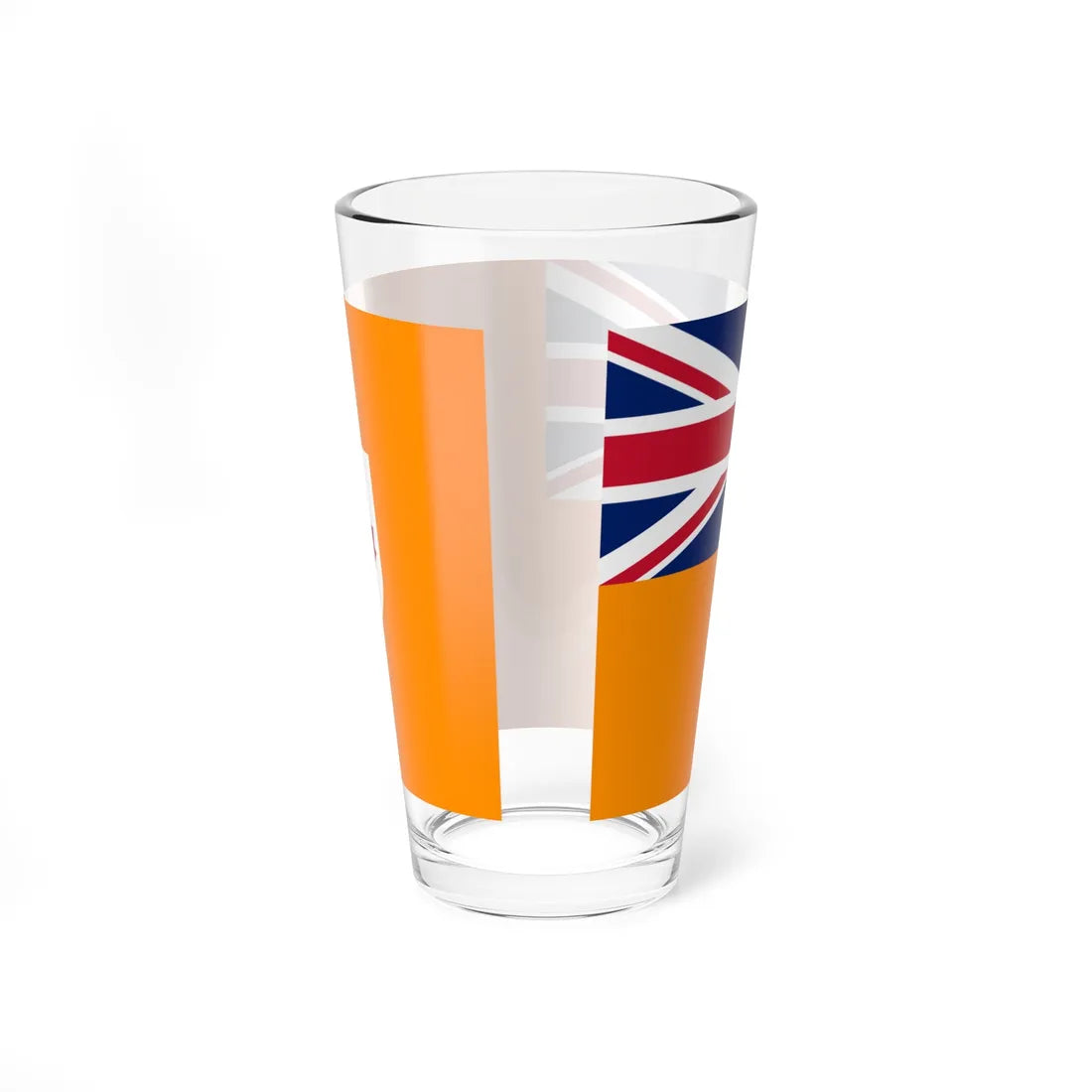 Flag of the Grand Orange Lodge of Canada (Canada) Pint Glass 16oz - Go Mug Yourself