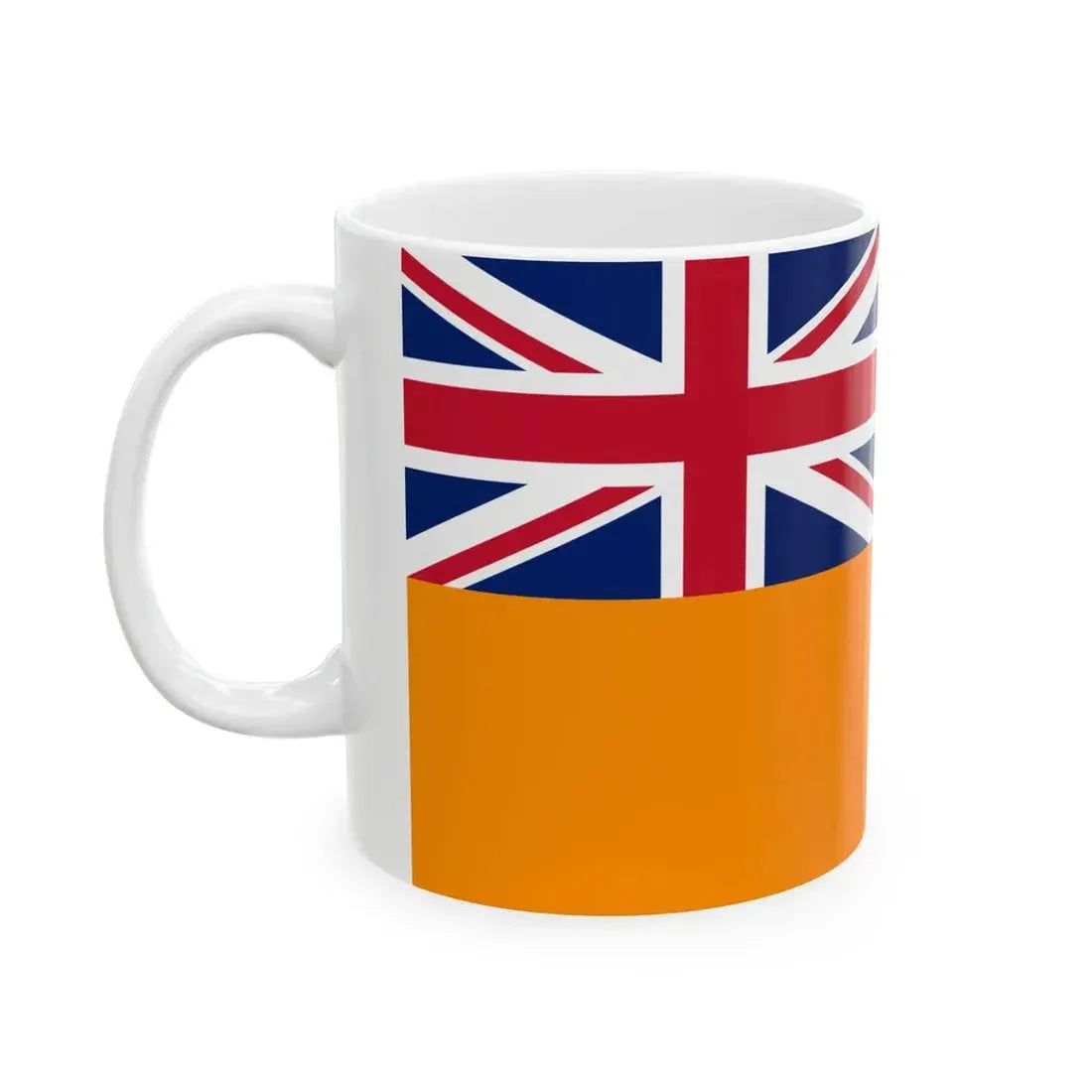 Flag of the Grand Orange Lodge of Canada (Canada) White Coffee Mug - Go Mug Yourself