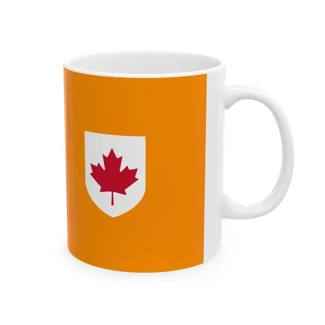 Flag of the Grand Orange Lodge of Canada (Canada) White Coffee Mug - Go Mug Yourself