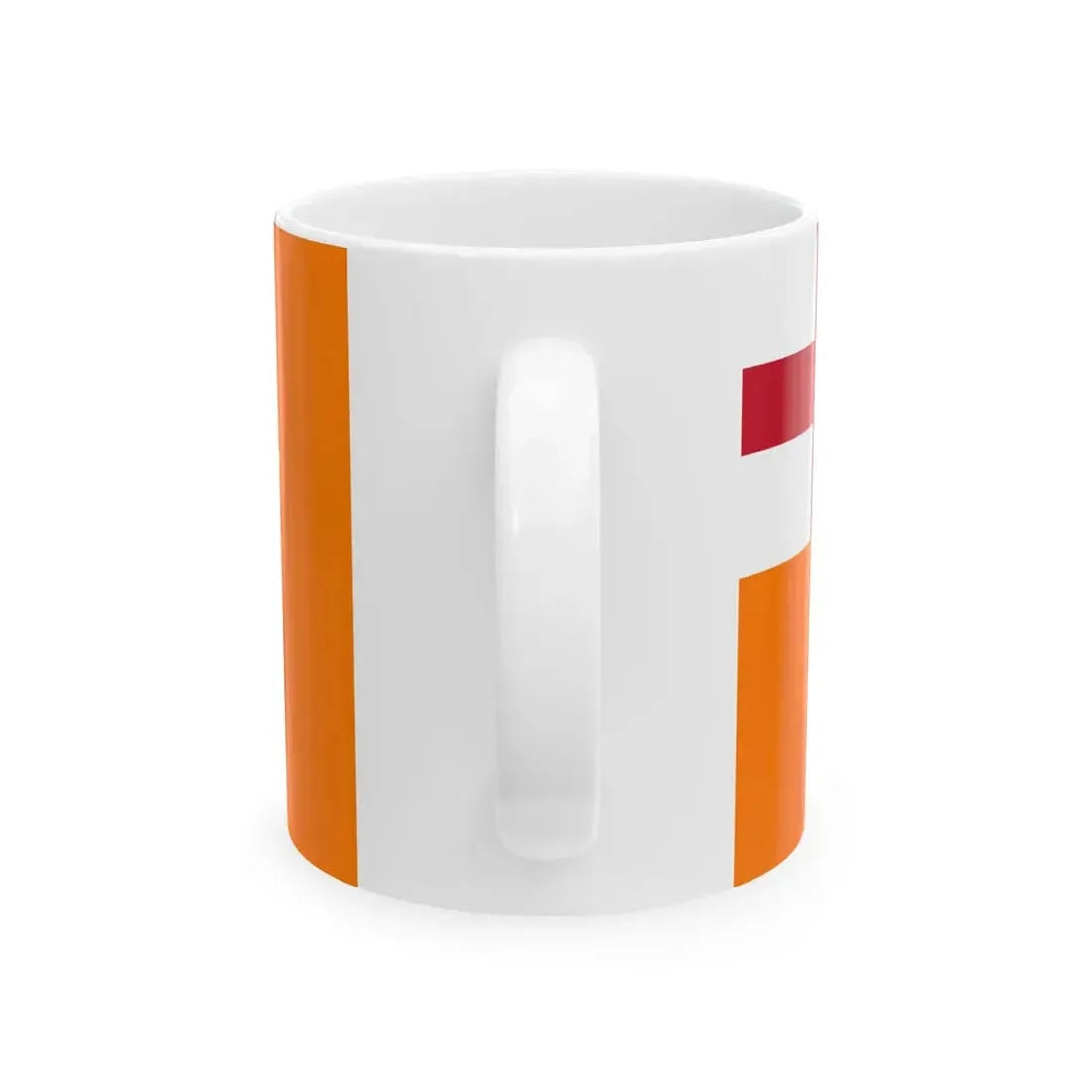 Flag of the Grand Orange Lodge of New Zealand (New Zealand) White Coffee Mug - Go Mug Yourself