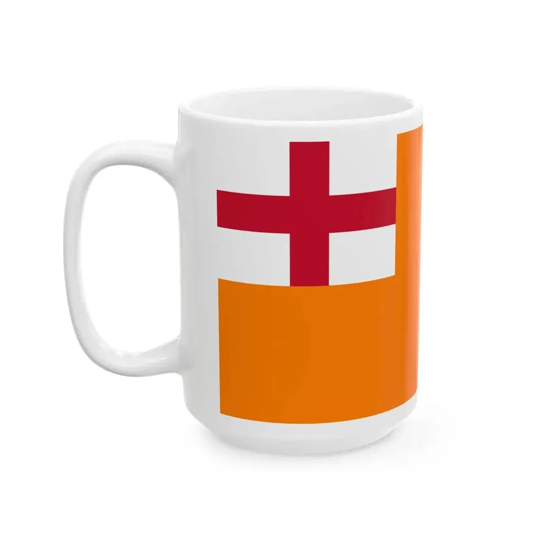 Flag of the Grand Orange Lodge of New Zealand (New Zealand) White Coffee Mug - Go Mug Yourself