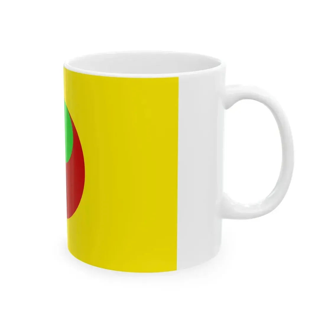 Flag of the Great Way Municipal Government of Shanghai (China) White Coffee Mug - Go Mug Yourself