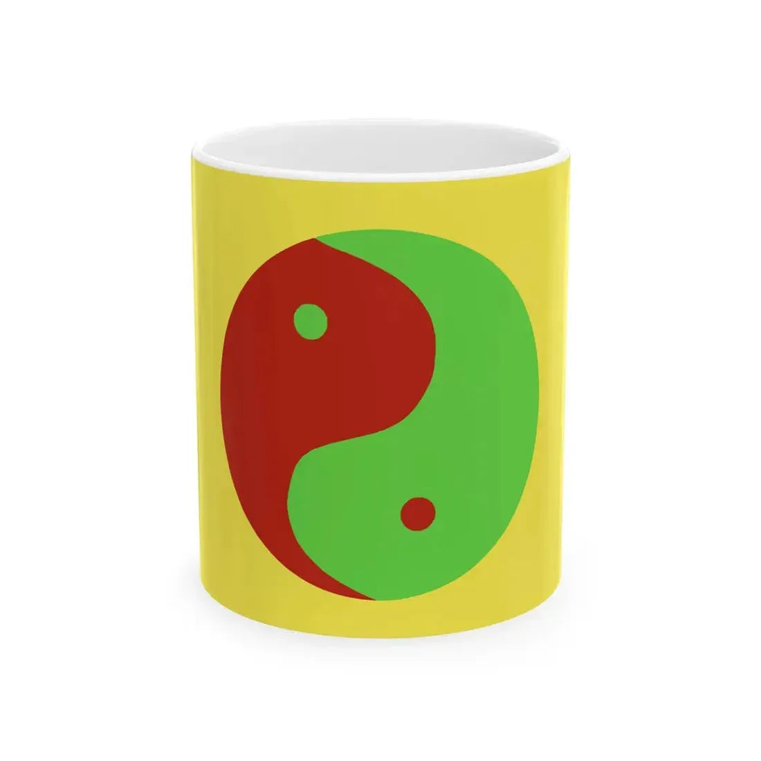 Flag of the Great Way Municipal Government of Shanghai Corrected (China) White Coffee Mug 11oz - Go Mug Yourself