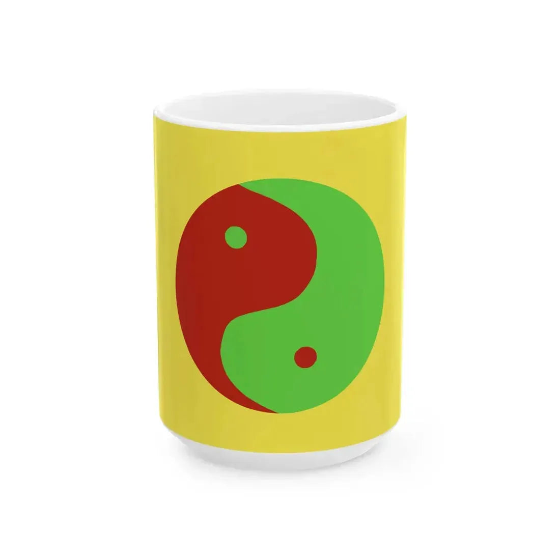 Flag of the Great Way Municipal Government of Shanghai Corrected (China) White Coffee Mug 15oz - Go Mug Yourself