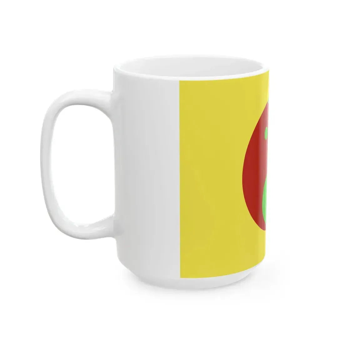 Flag of the Great Way Municipal Government of Shanghai Corrected (China) White Coffee Mug - Go Mug Yourself