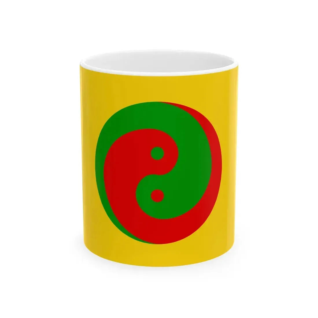Flag of the Great Way Municipal Government of Shanghai large (China) White Coffee Mug 11oz - Go Mug Yourself