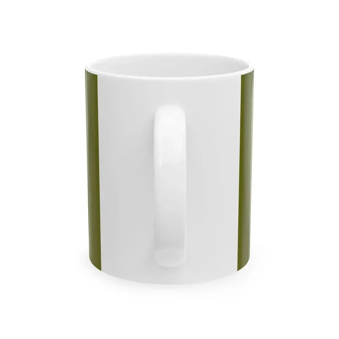 Flag of the Ground Force of the Mongolian Armed Forces (Mongolia) White Coffee Mug - Go Mug Yourself