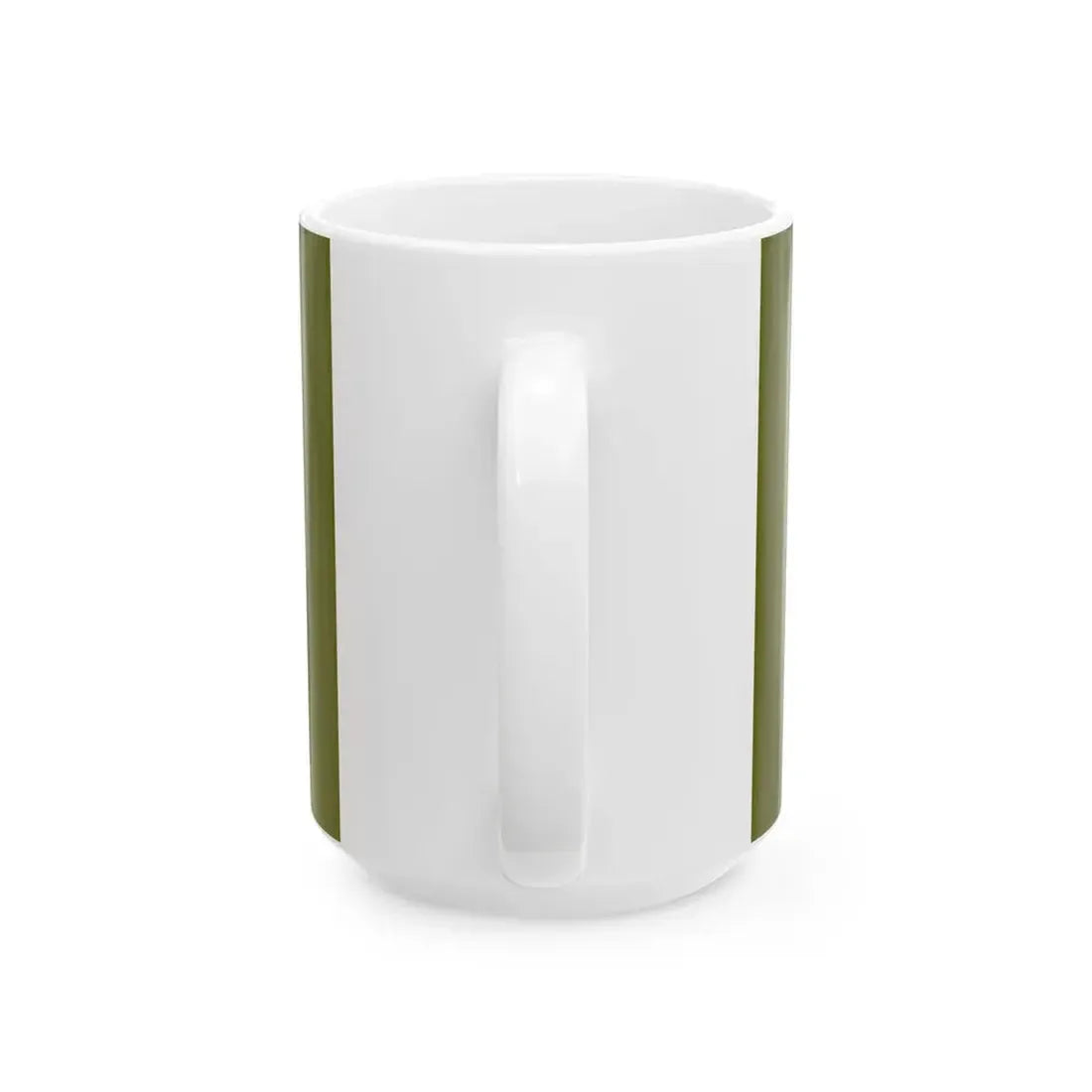 Flag of the Ground Force of the Mongolian Armed Forces (Mongolia) White Coffee Mug - Go Mug Yourself