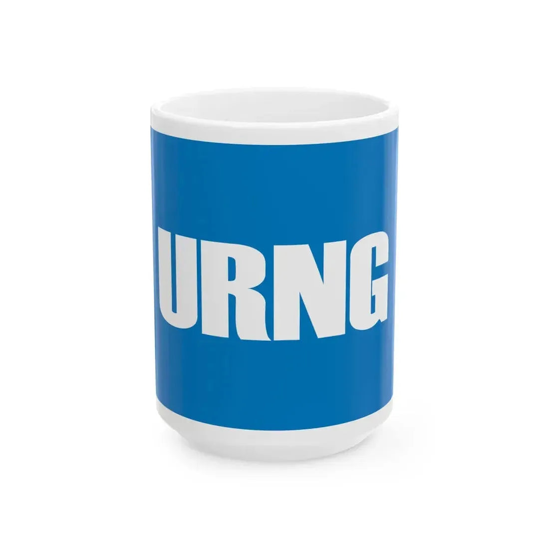 Flag of the Guatemalan National Revolutionary Unity (Guatemala) White Coffee Mug 15oz - Go Mug Yourself