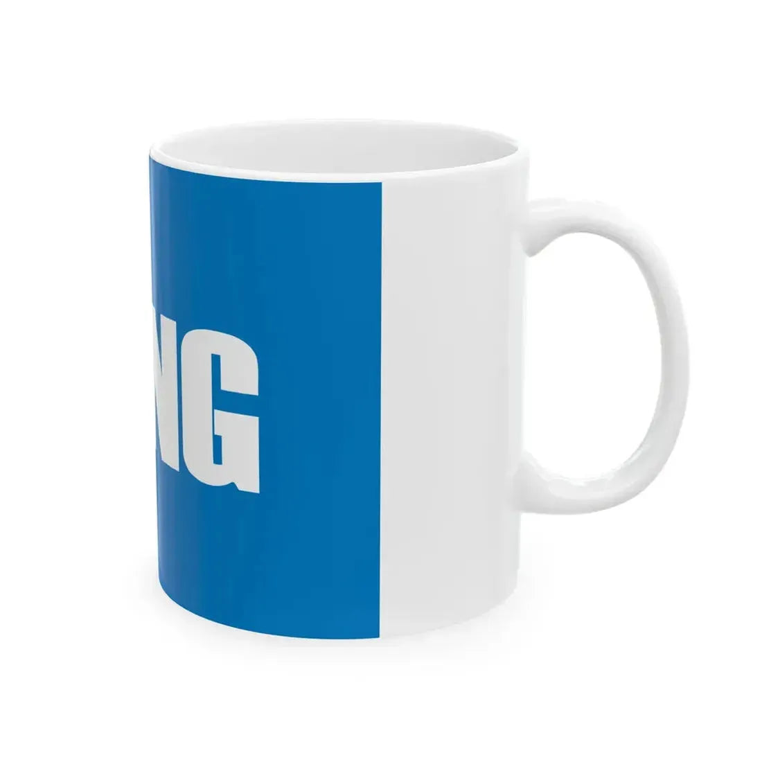 Flag of the Guatemalan National Revolutionary Unity (Guatemala) White Coffee Mug - Go Mug Yourself