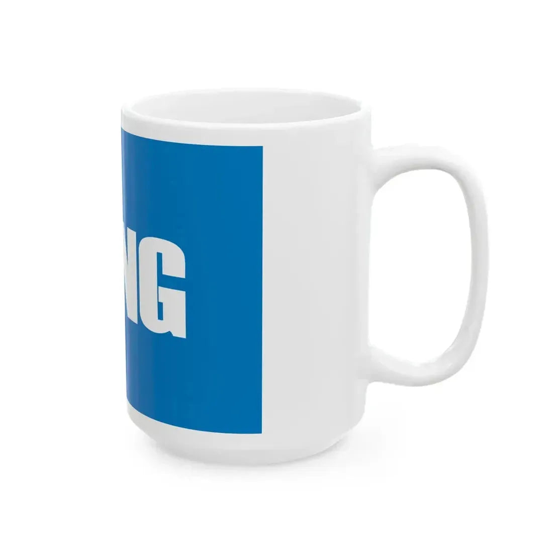 Flag of the Guatemalan National Revolutionary Unity (Guatemala) White Coffee Mug - Go Mug Yourself
