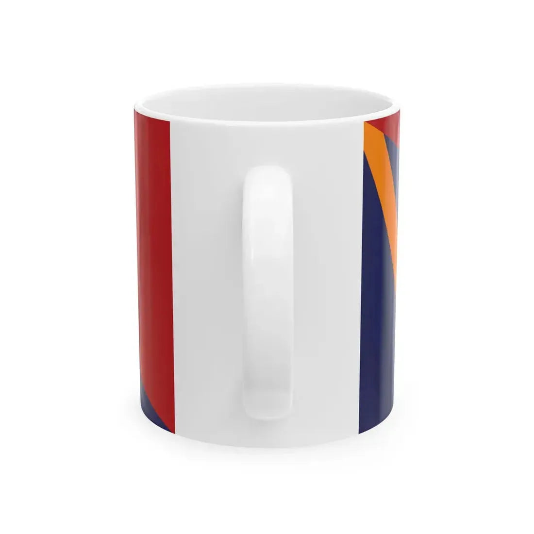 Flag of the Guyana Police Force A Division (Guyana) White Coffee Mug - Go Mug Yourself