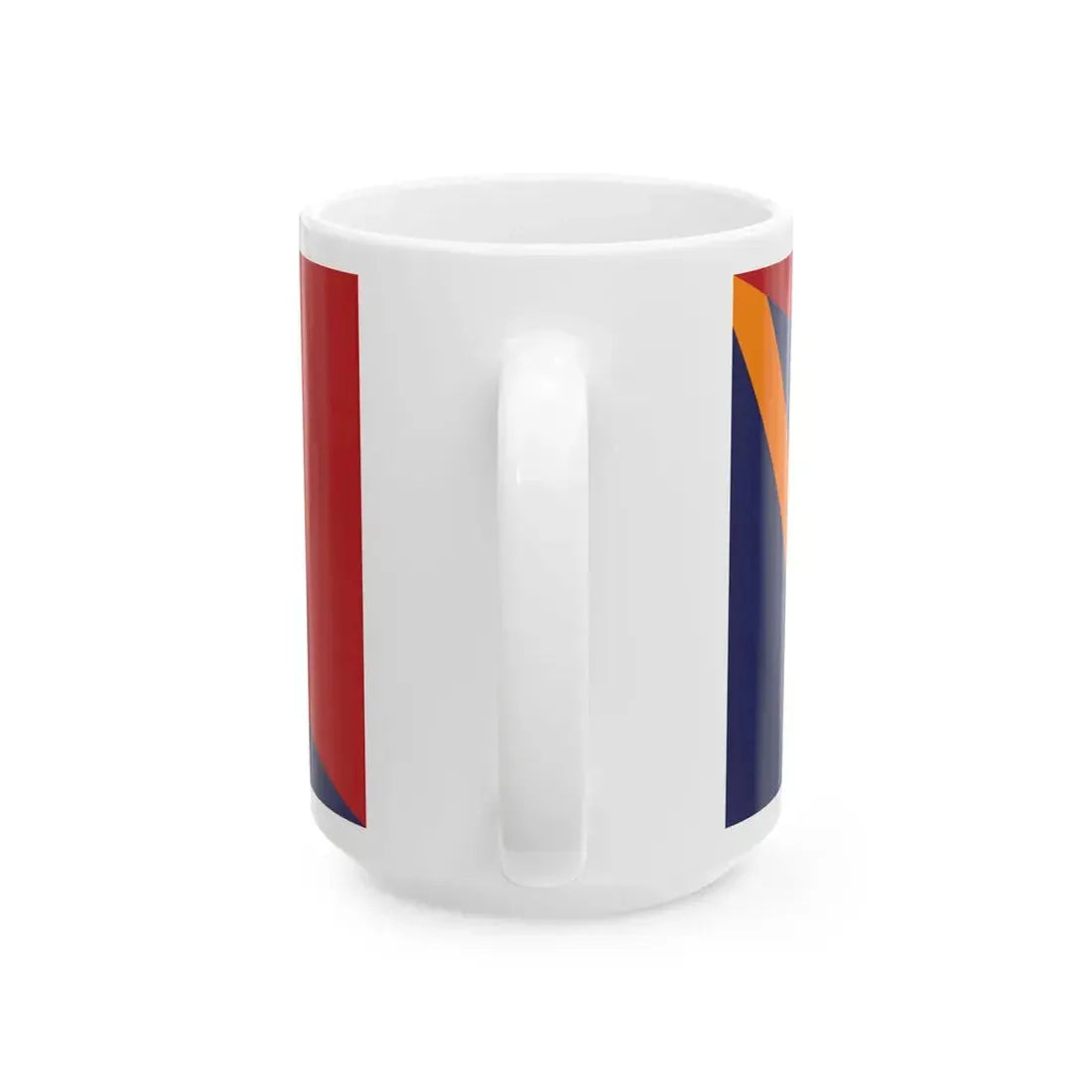 Flag of the Guyana Police Force A Division (Guyana) White Coffee Mug - Go Mug Yourself