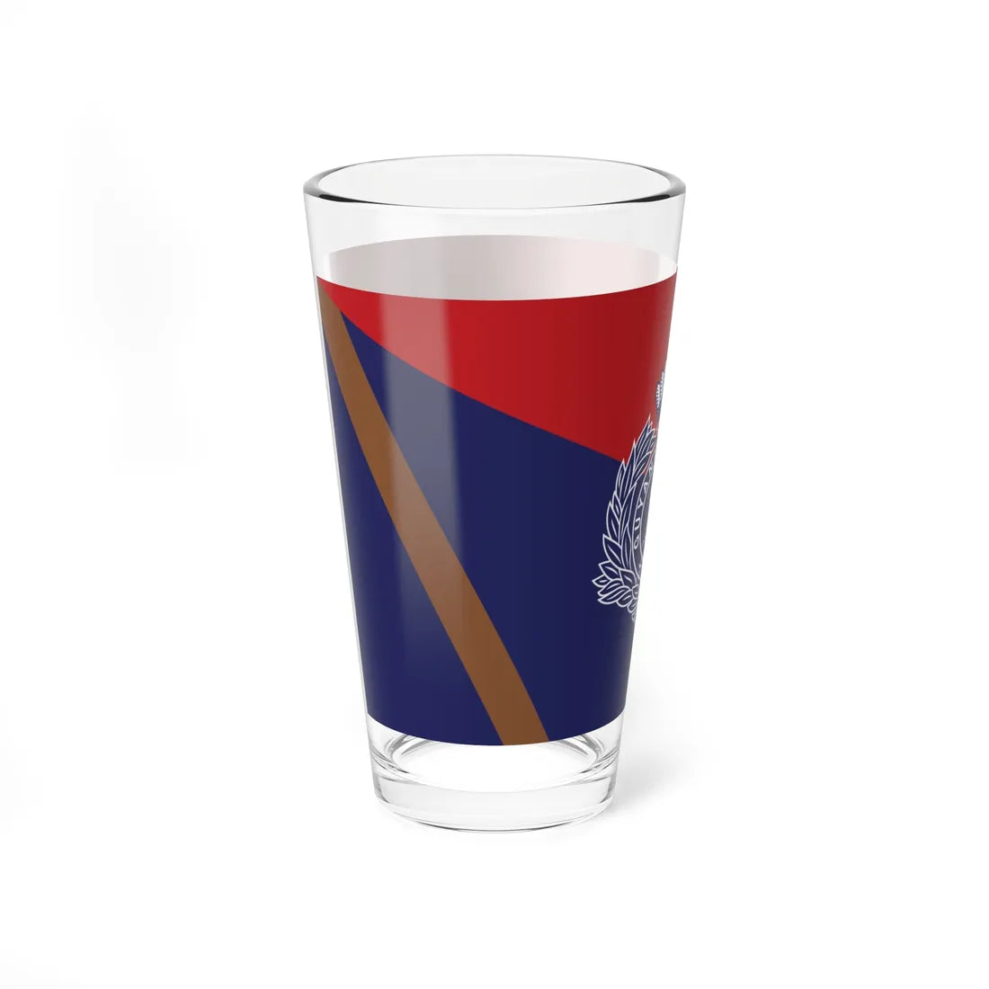 Flag of the Guyana Police Force C Division (Guyana) Pint Glass 16oz - Go Mug Yourself