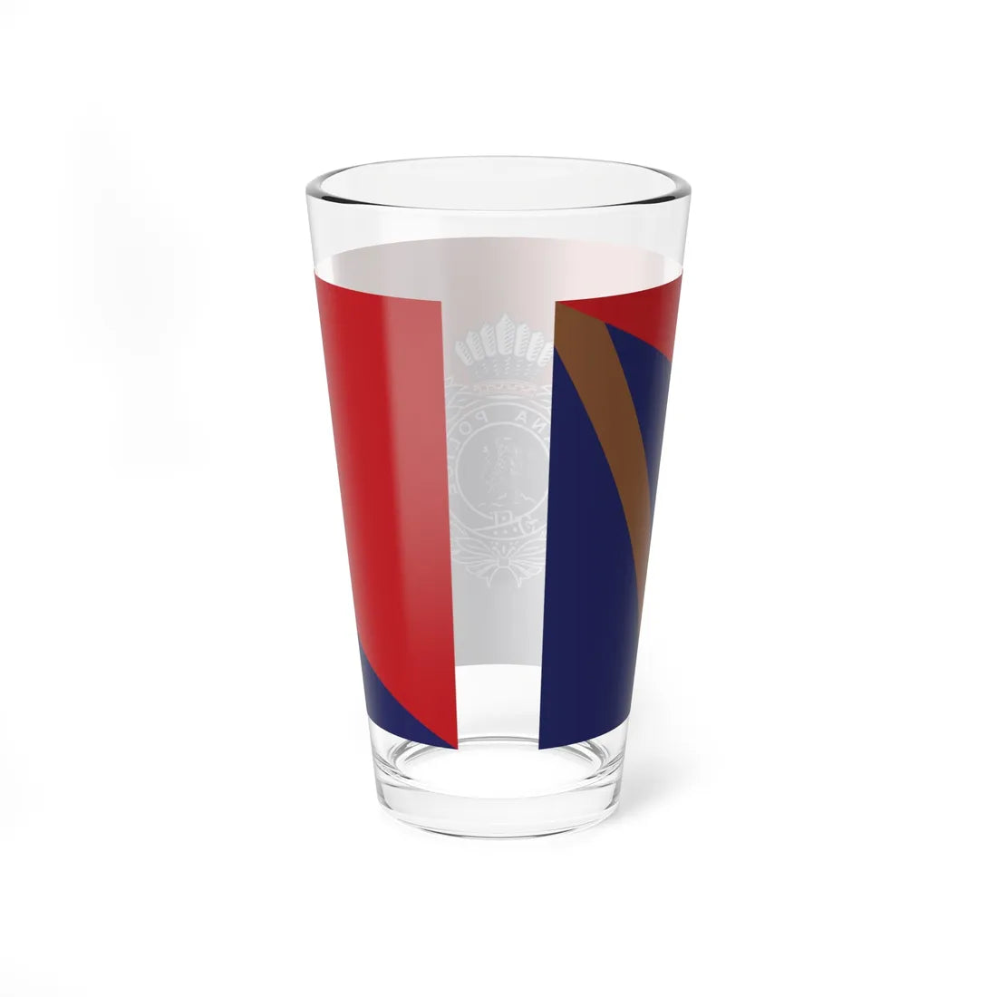 Flag of the Guyana Police Force C Division (Guyana) Pint Glass 16oz - Go Mug Yourself