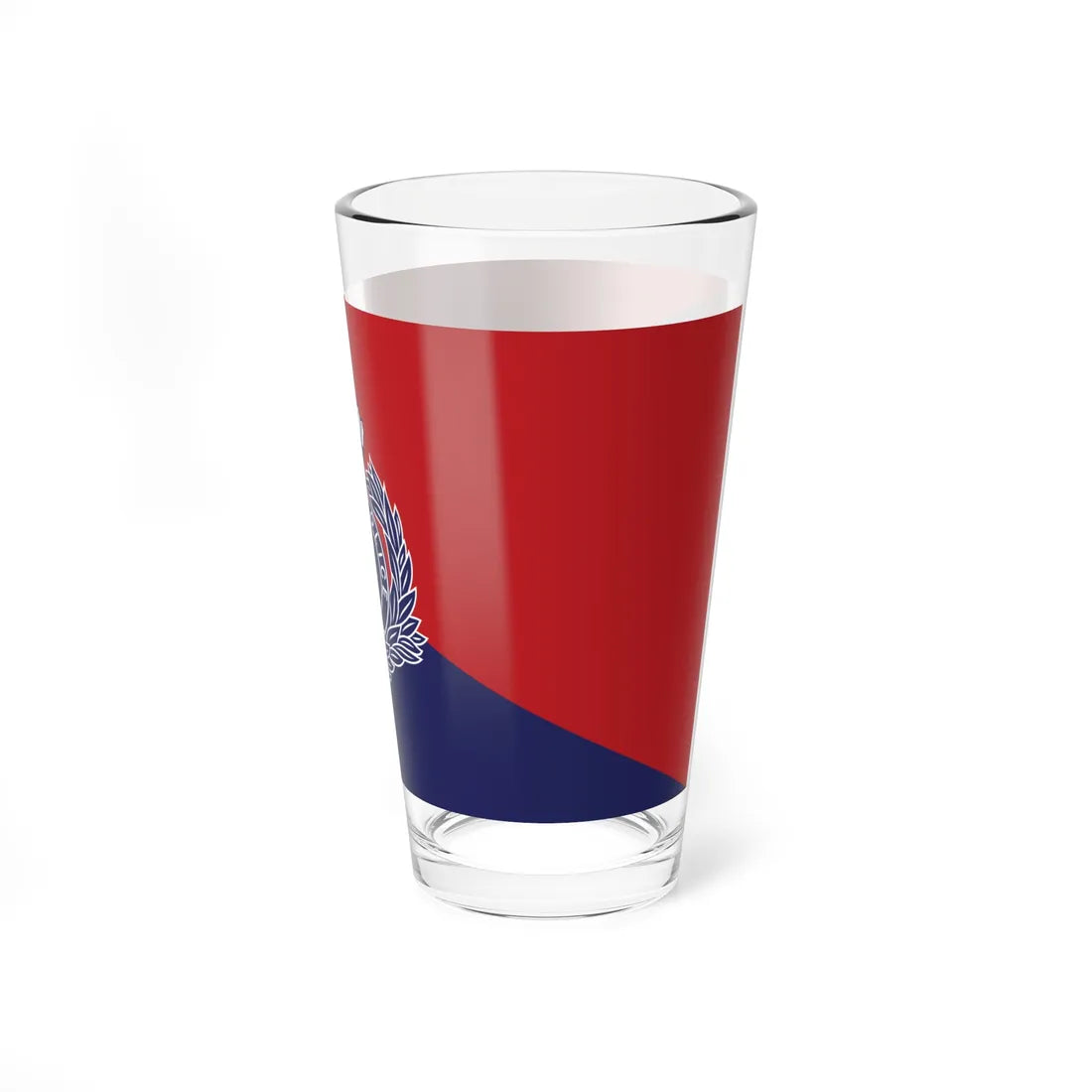 Flag of the Guyana Police Force C Division (Guyana) Pint Glass 16oz - Go Mug Yourself