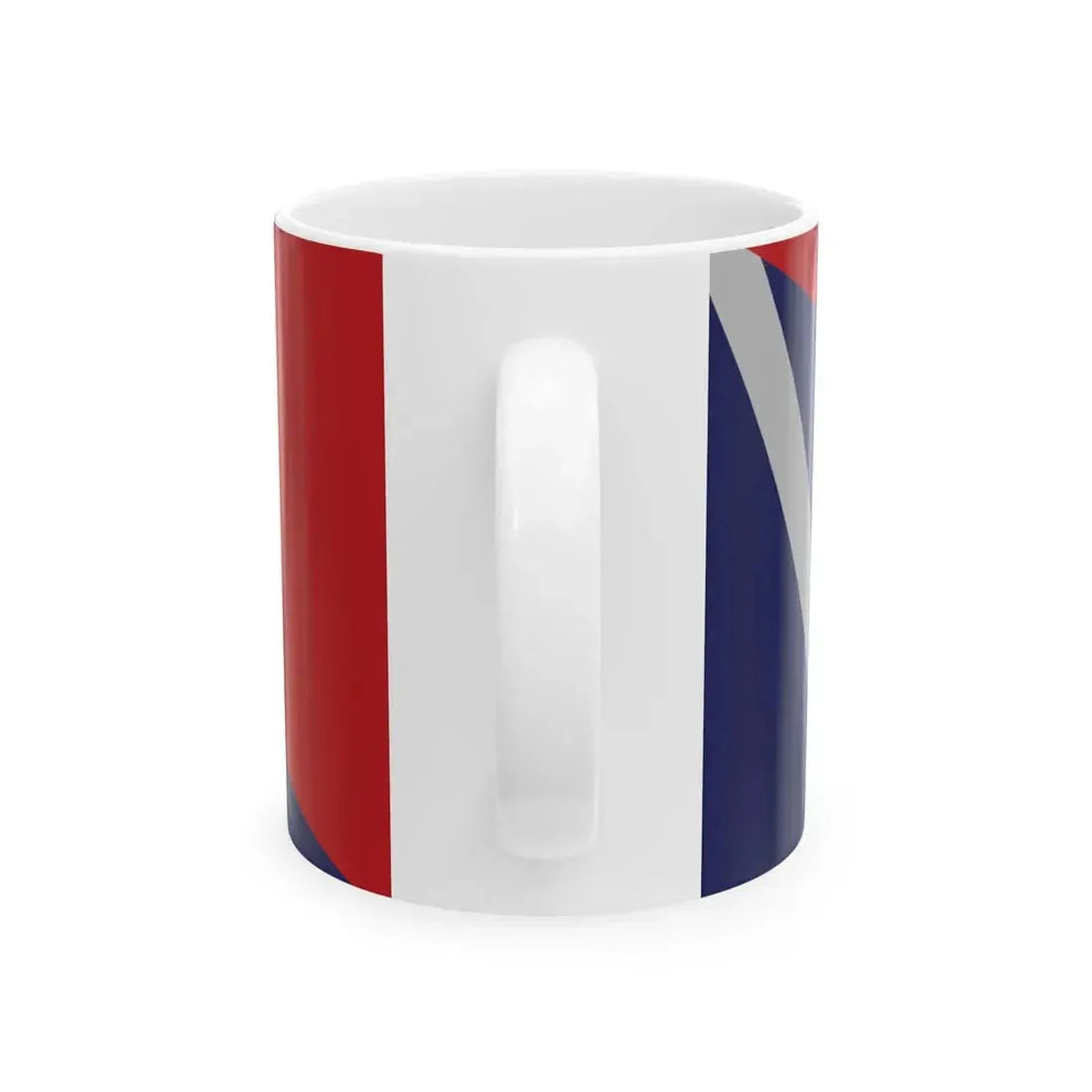 Flag of the Guyana Police Force E Division (Guyana) White Coffee Mug - Go Mug Yourself