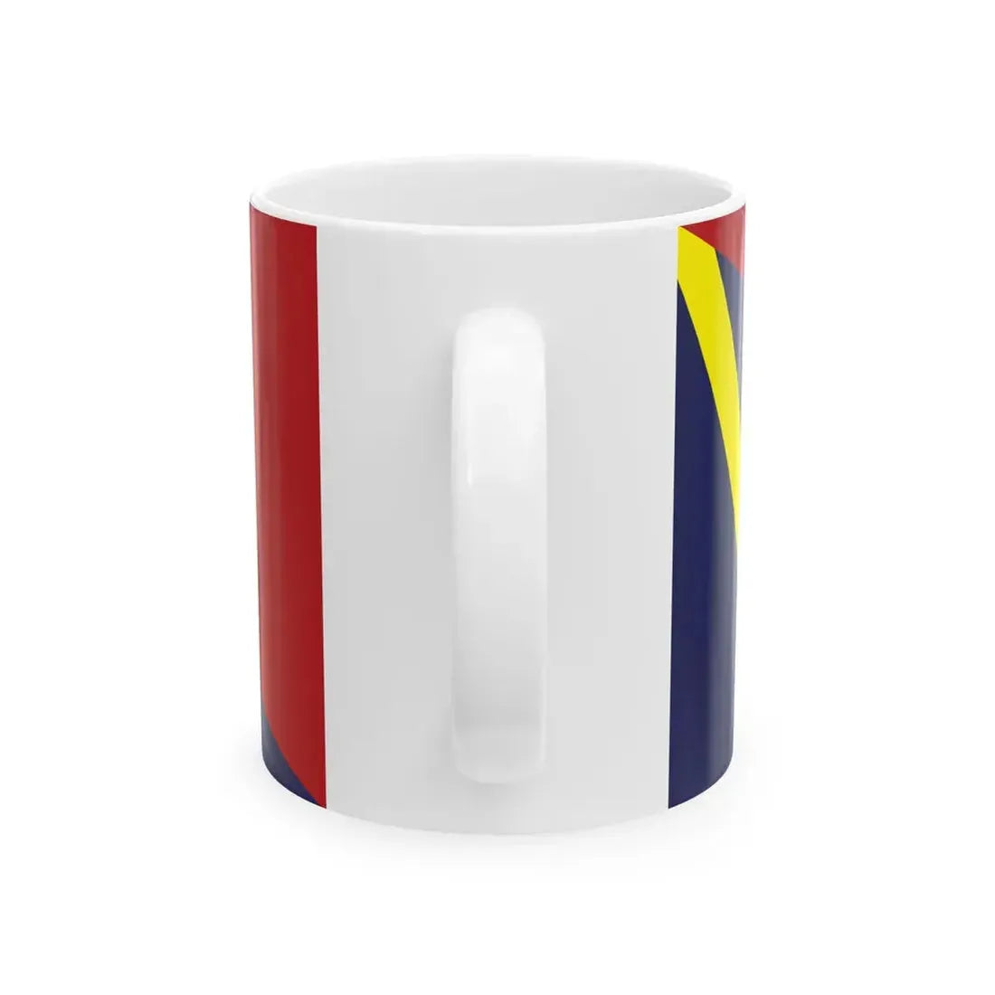 Flag of the Guyana Police Force F Division (Guyana) White Coffee Mug - Go Mug Yourself