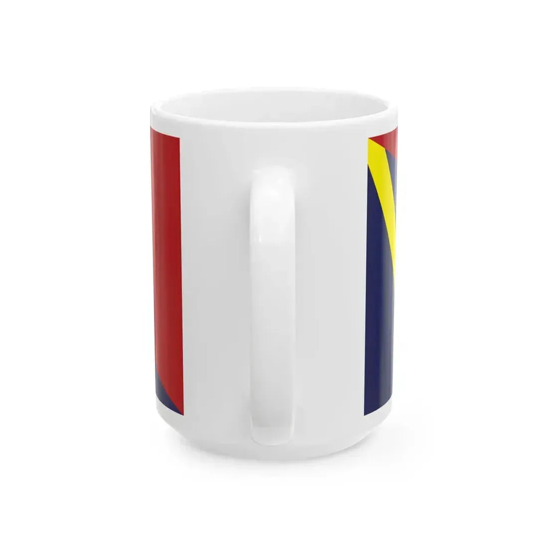 Flag of the Guyana Police Force F Division (Guyana) White Coffee Mug - Go Mug Yourself