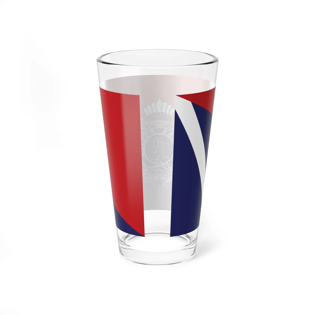 Flag of the Guyana Police Force G Division (Guyana) Pint Glass 16oz - Go Mug Yourself